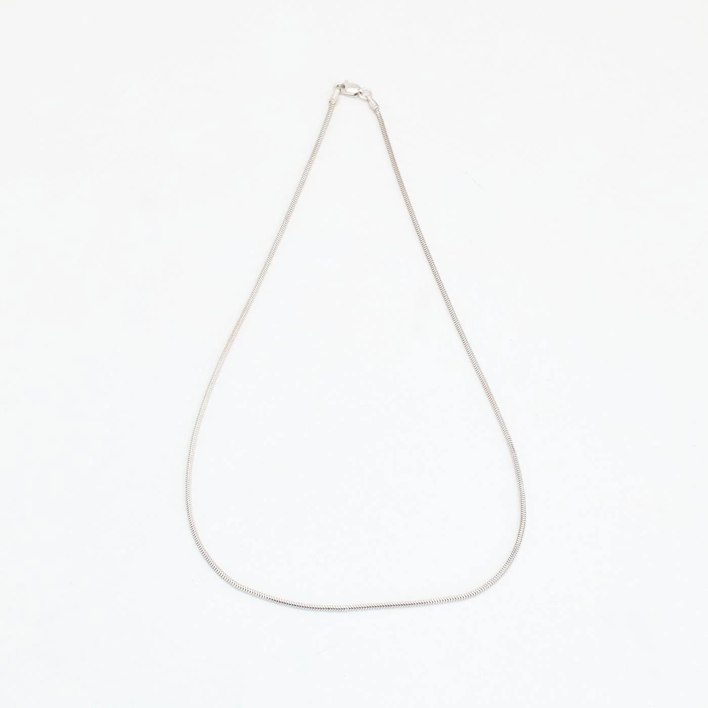 Ormkedja Halsband i 14K vitt guld, 42 cm, 3.4 g - Image 2