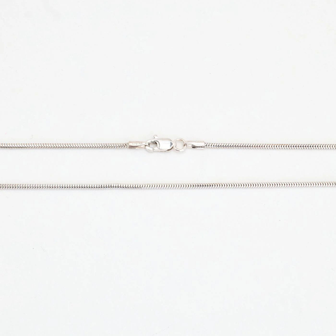 Ormkedja Halsband i 14K vitt guld, 42 cm, 3.4 g - Image 4