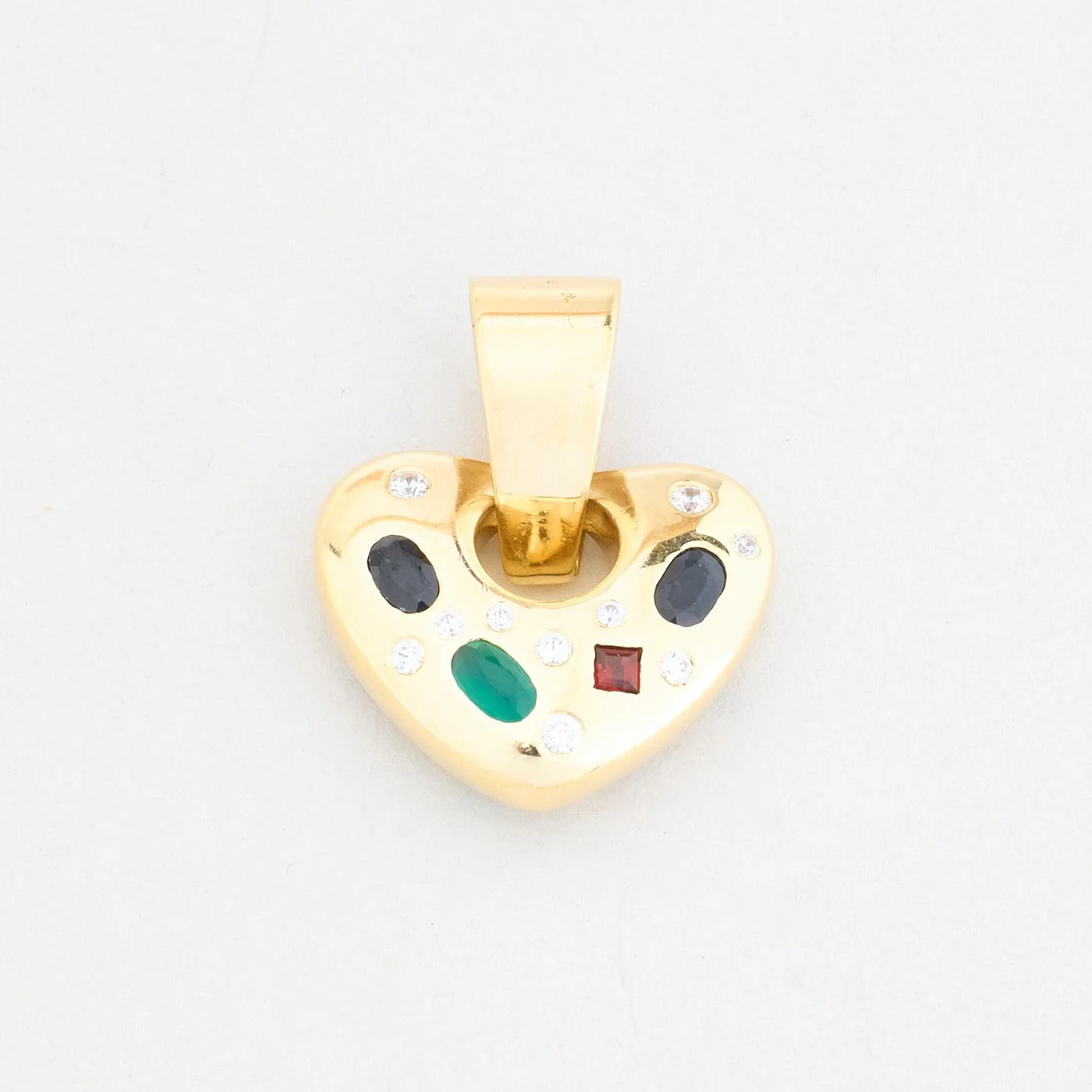 Hjärthänge i 14K guld, 2.8 cm, 10.1 g