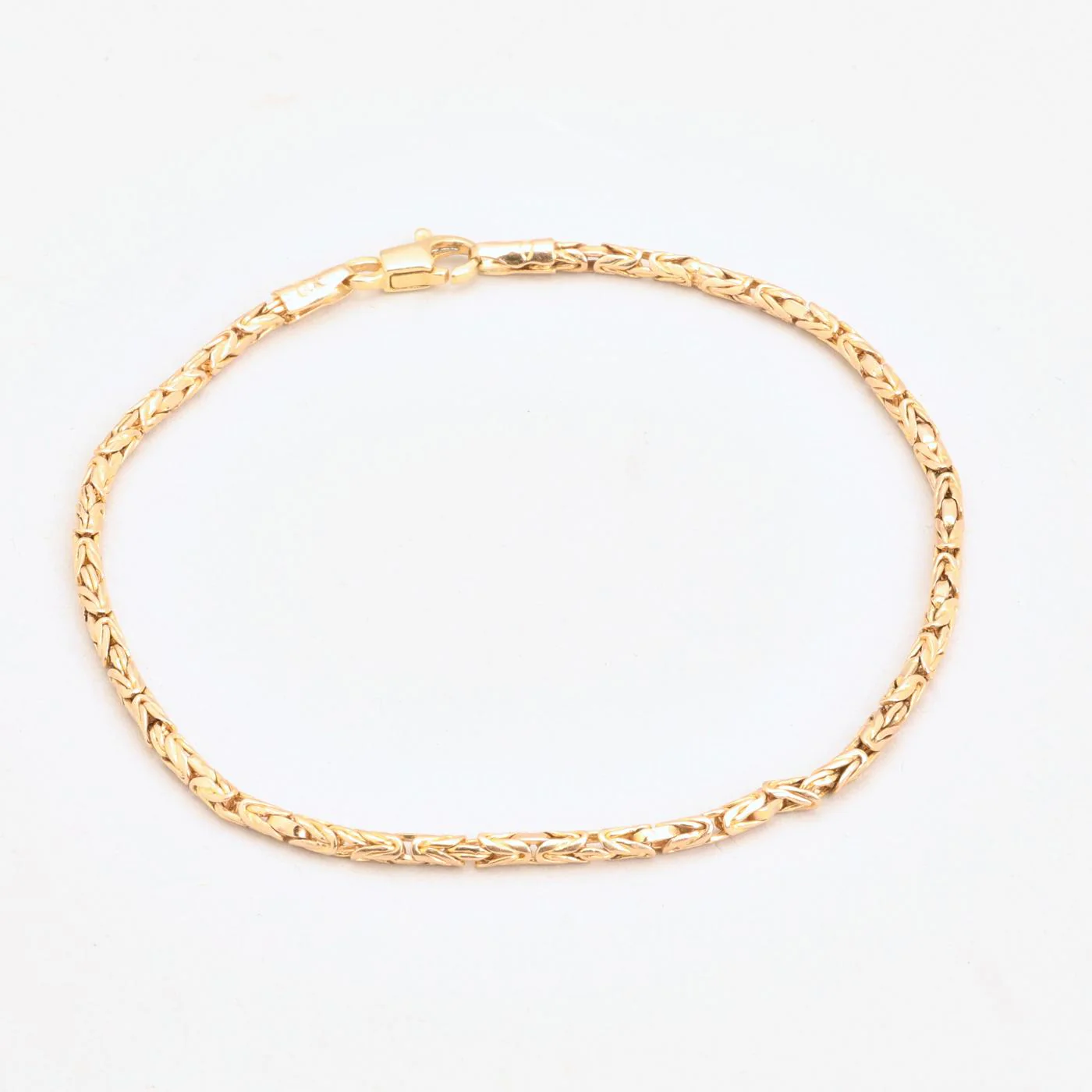 Kejsarlänk Armband i 14K guld, 20 cm, 5.5 g