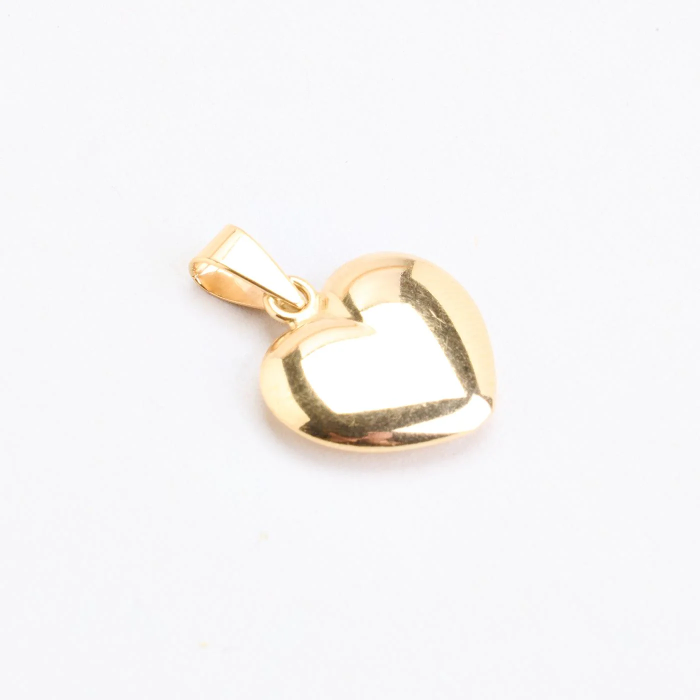Klassisk Hjärthänge i 14K guld, 2 cm, 1.2 g - Image 3