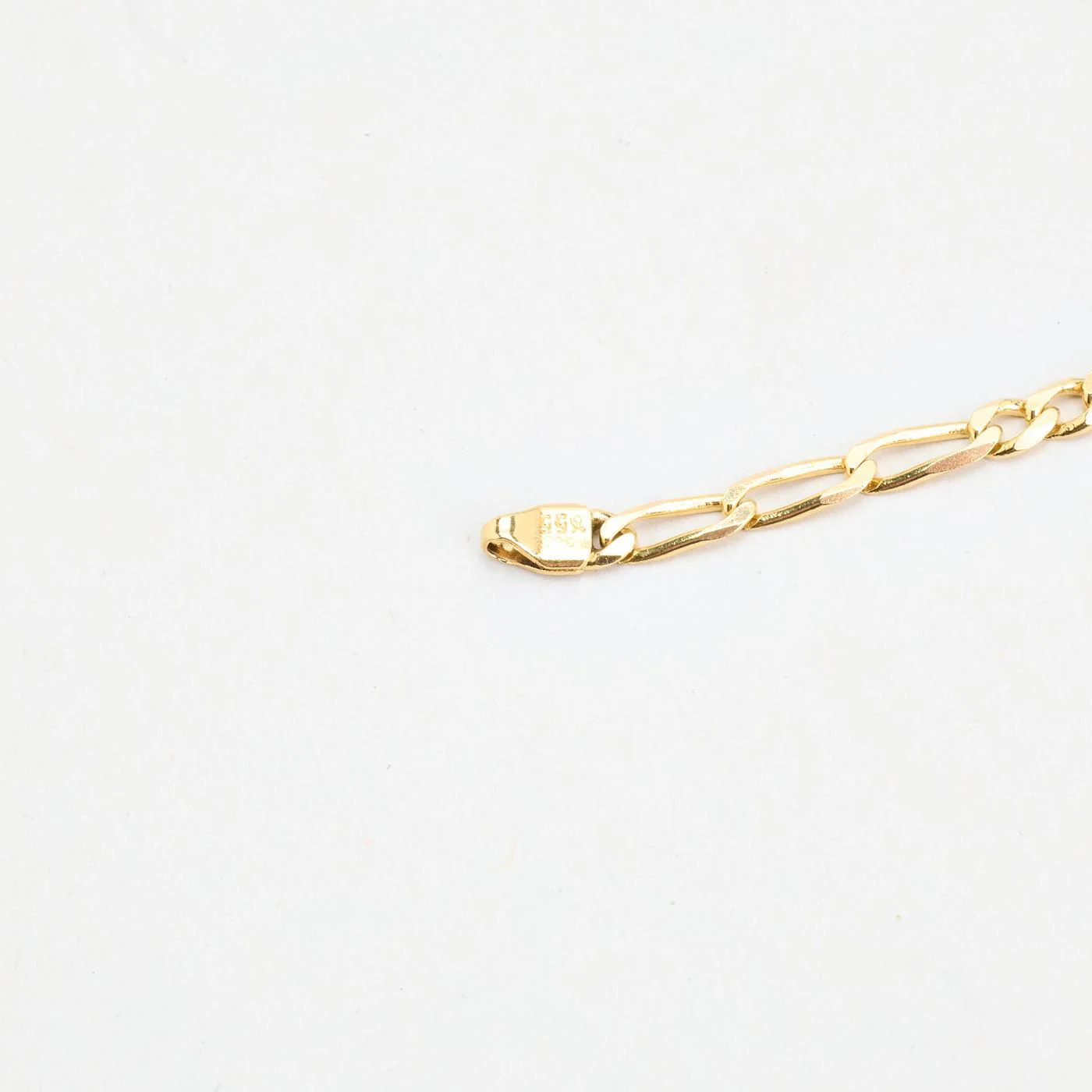 Figaro Halsband i 14K guld, 46 cm, 10 g - Image 4