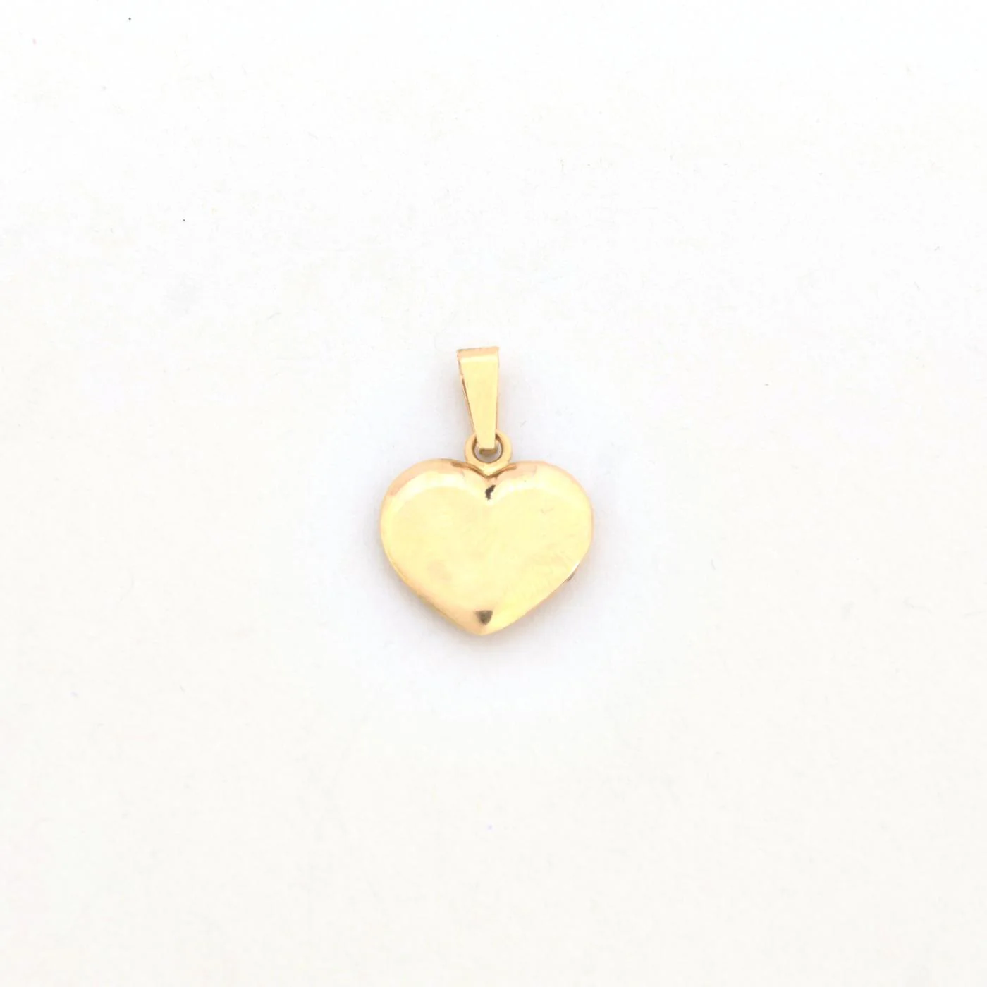 Klassisk Hjärthänge i 14K guld, 2.2 cm, 1.08 g