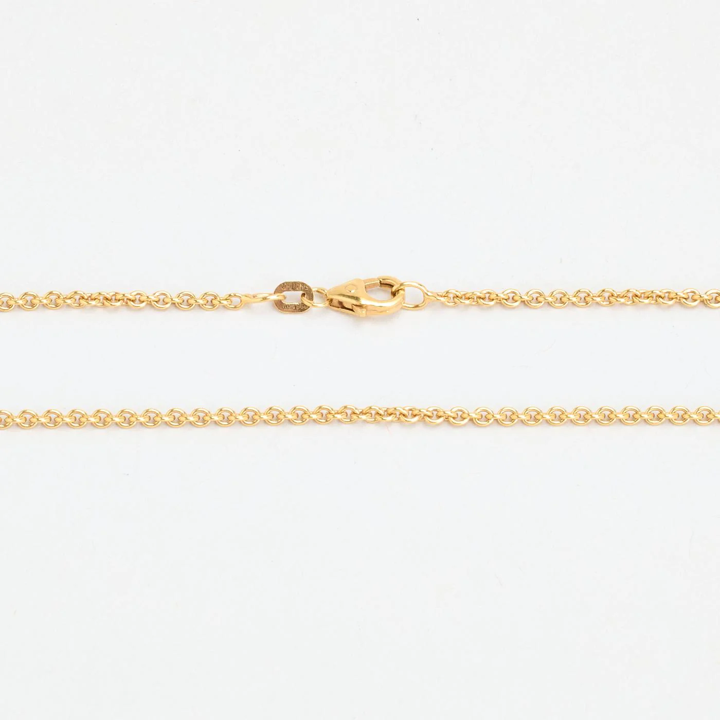 Per Borup Orkidé Halsband med diamant (0.02 ct) i 14K guld, 60.5 cm, 10.22 g - Image 3