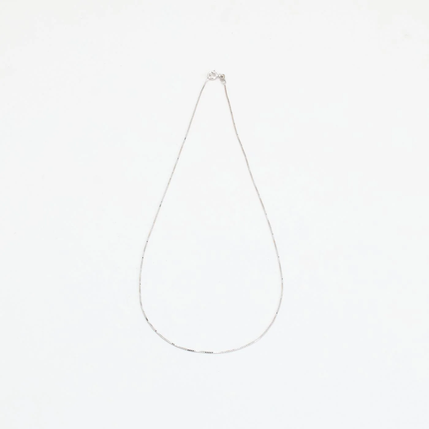 Venezia Halsband i 14K vitt guld, 45 cm, 1.76 g - Image 2