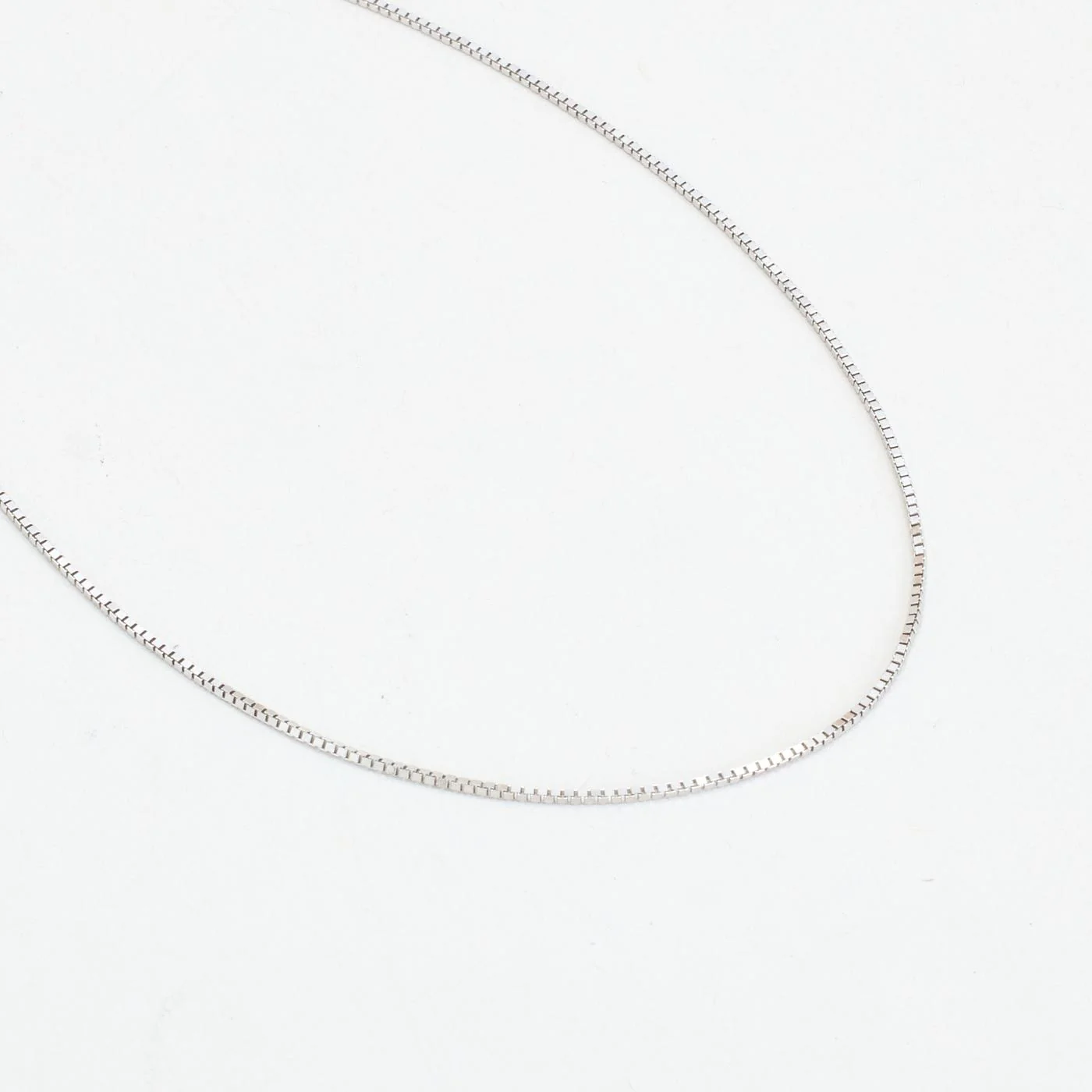 Venezia Halsband i 14K vitt guld, 45 cm, 1.76 g - Image 3