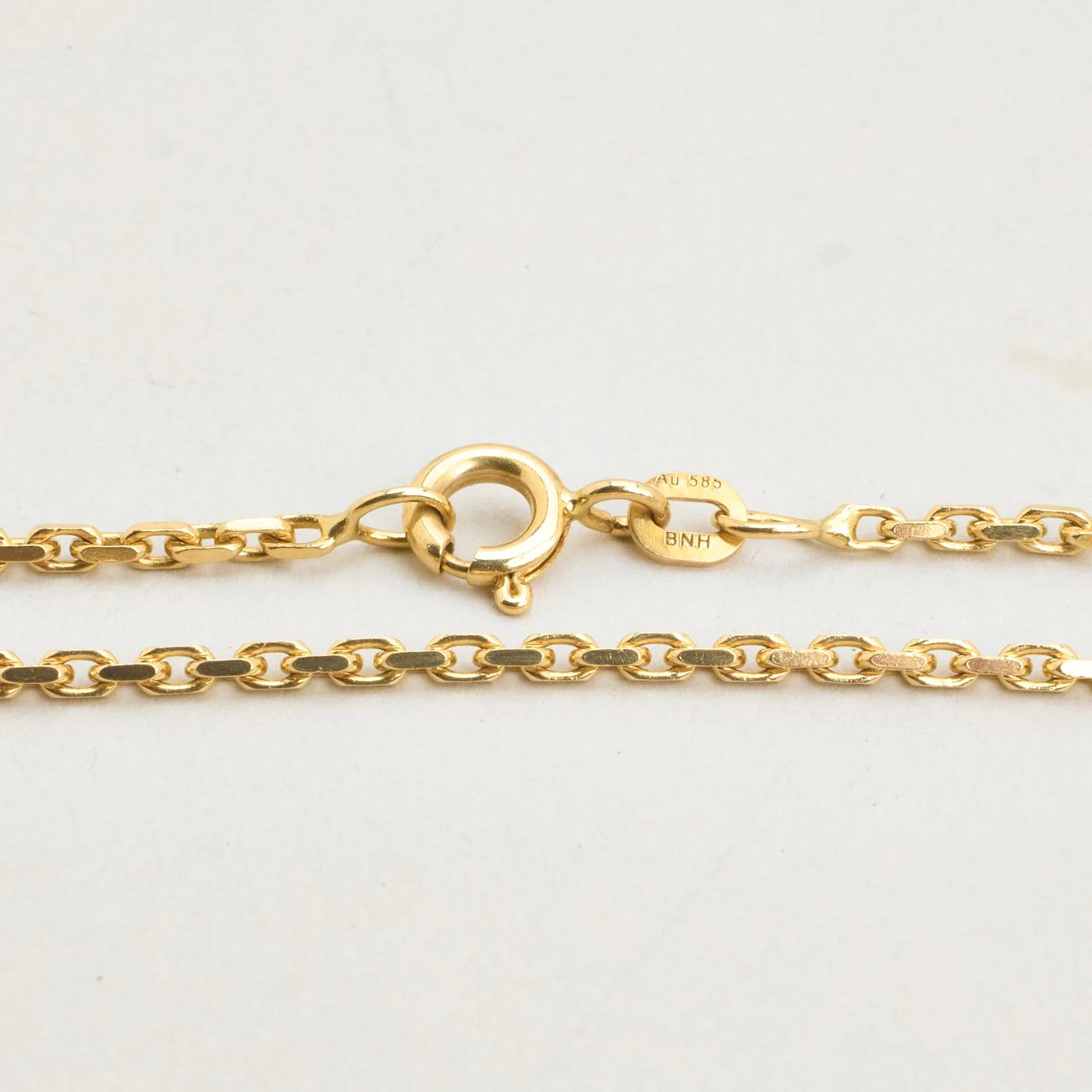 Ankarkedja Halsband i 14K guld, 63 cm, 7 g - Image 4