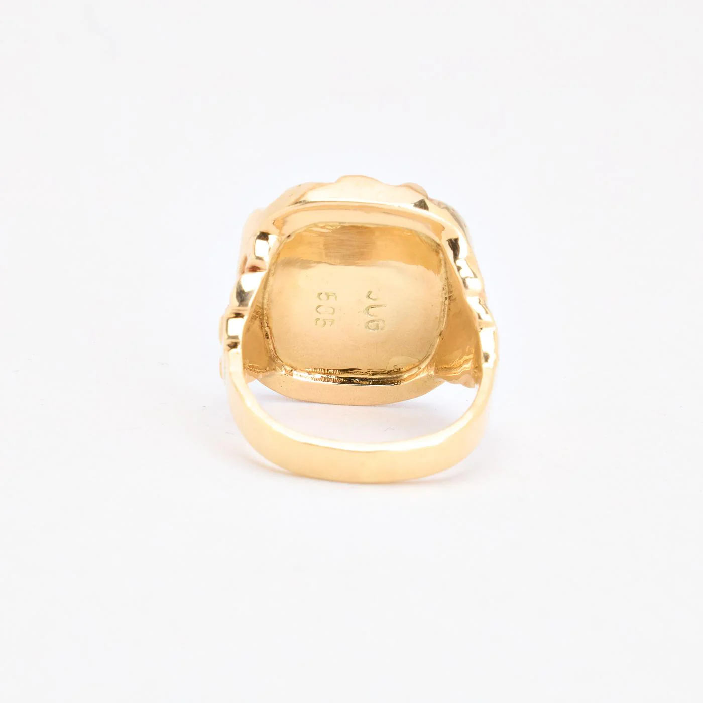Organisk klackring i 14K guld strl. 16.9 / strl. 53 - Image 5