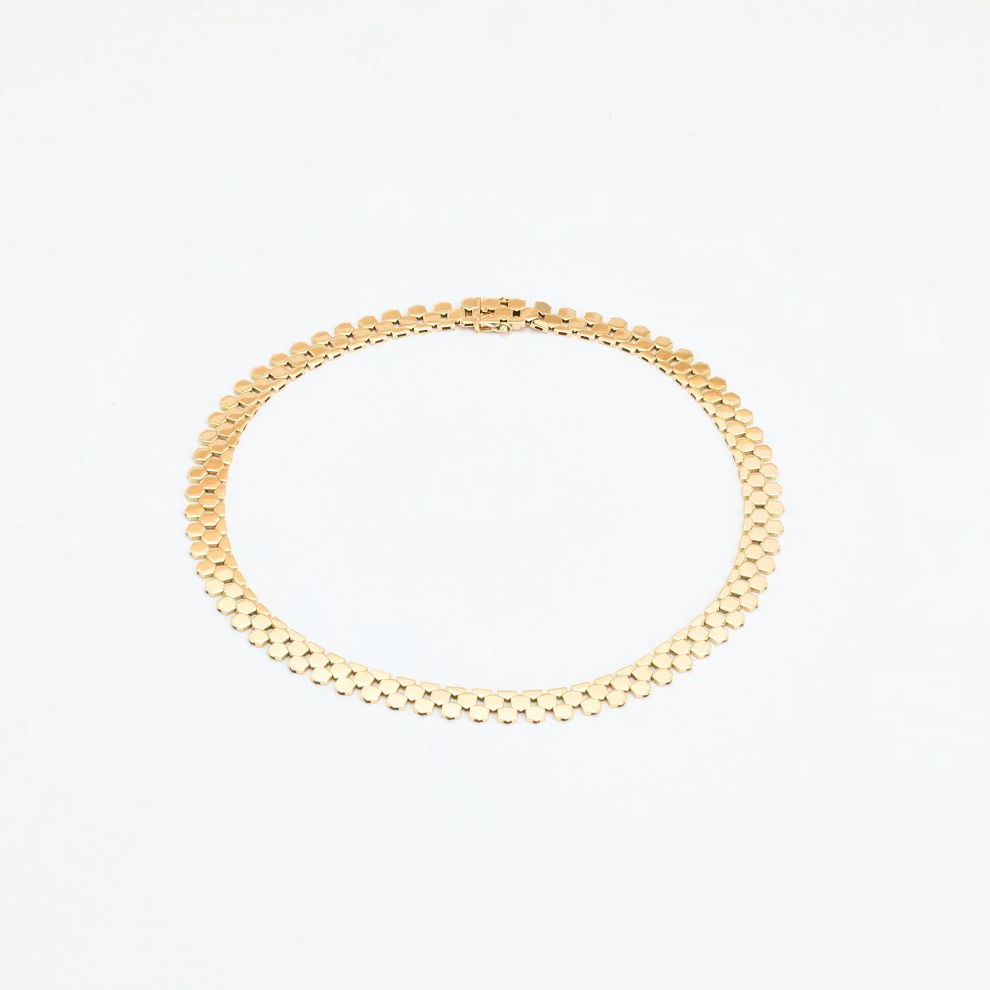 Bicelle Halsband i 14K guld, 39 cm, 26.68 g