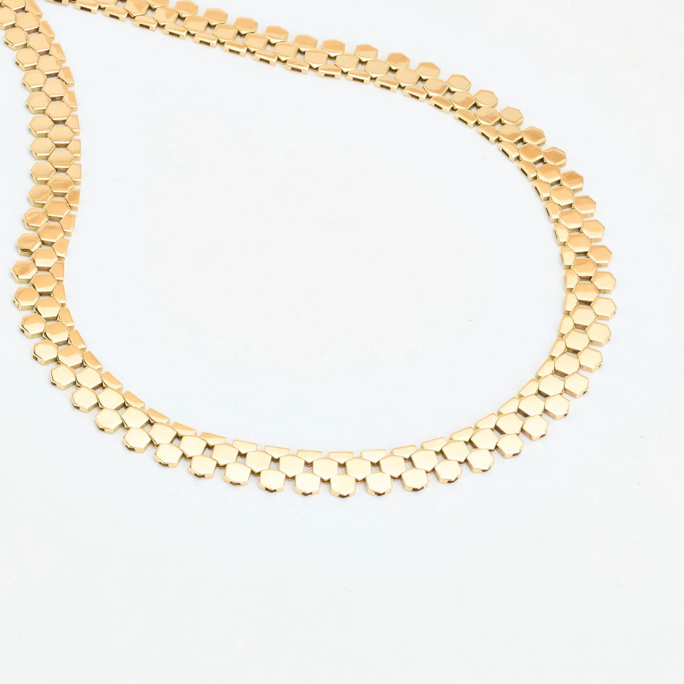 Bicelle Halsband i 14K guld, 39 cm, 26.68 g - Image 2