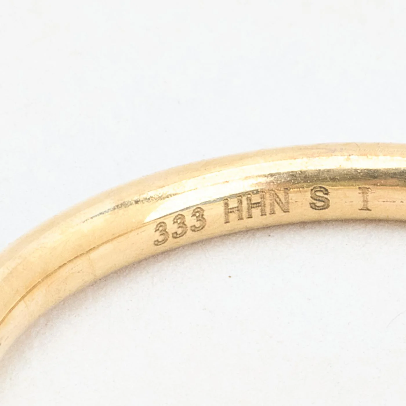 Klassisk solitärring i 8K guld med en zirkonia strl. 16.9 / strl. 53 - Image 5
