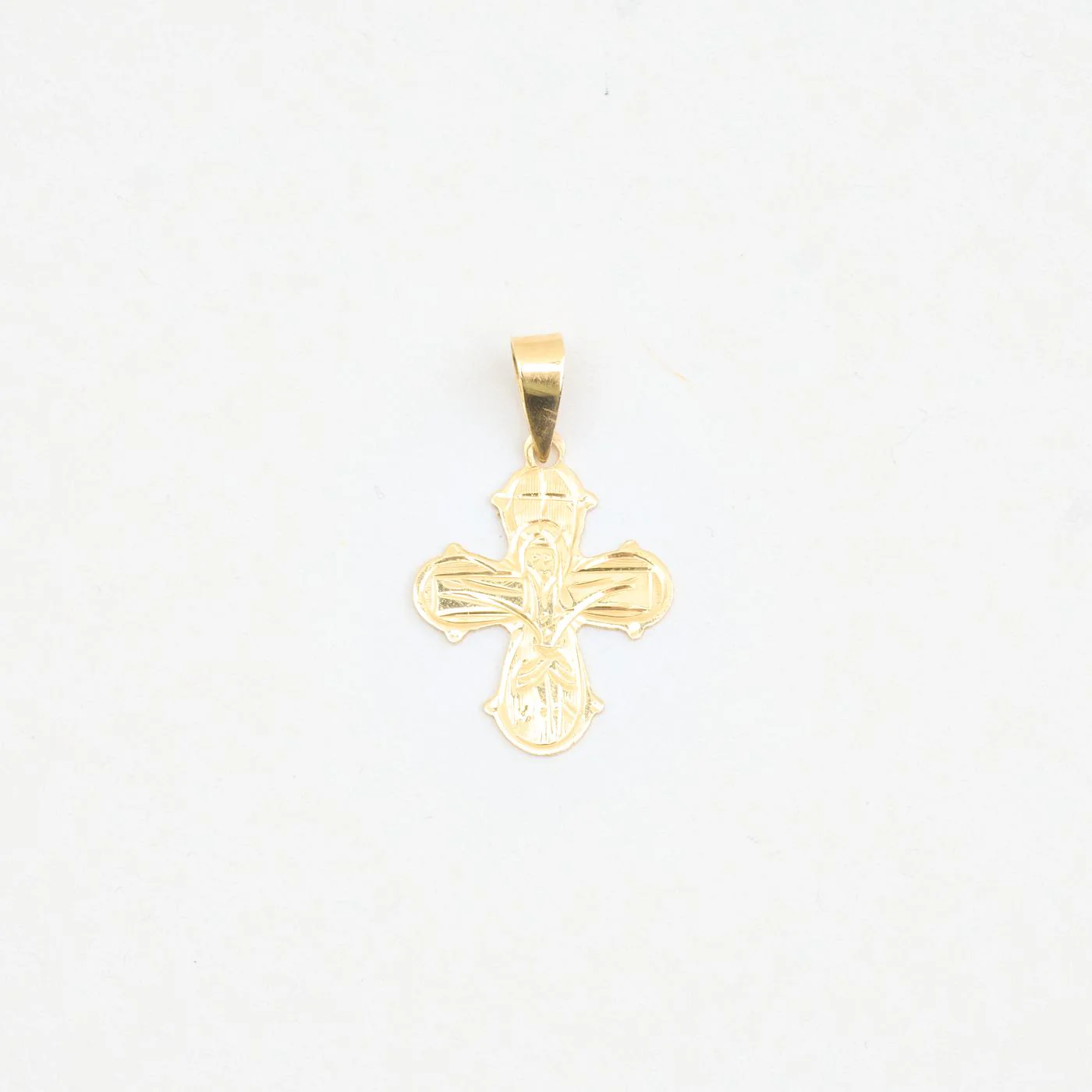 Dagmarkors i 14K guld, 2.2 cm, 0.75 g