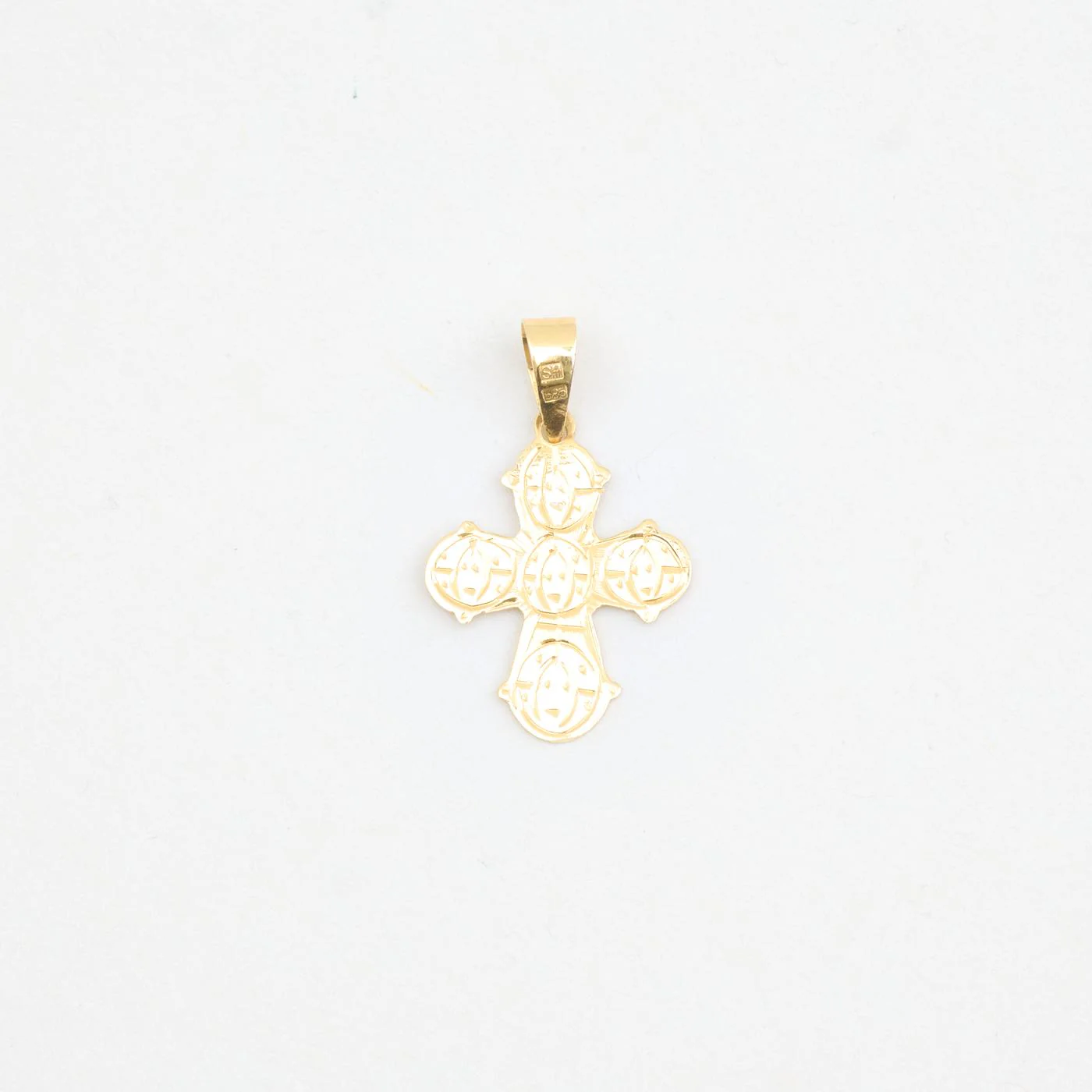 Dagmarkors i 14K guld, 2.2 cm, 0.75 g - Image 2