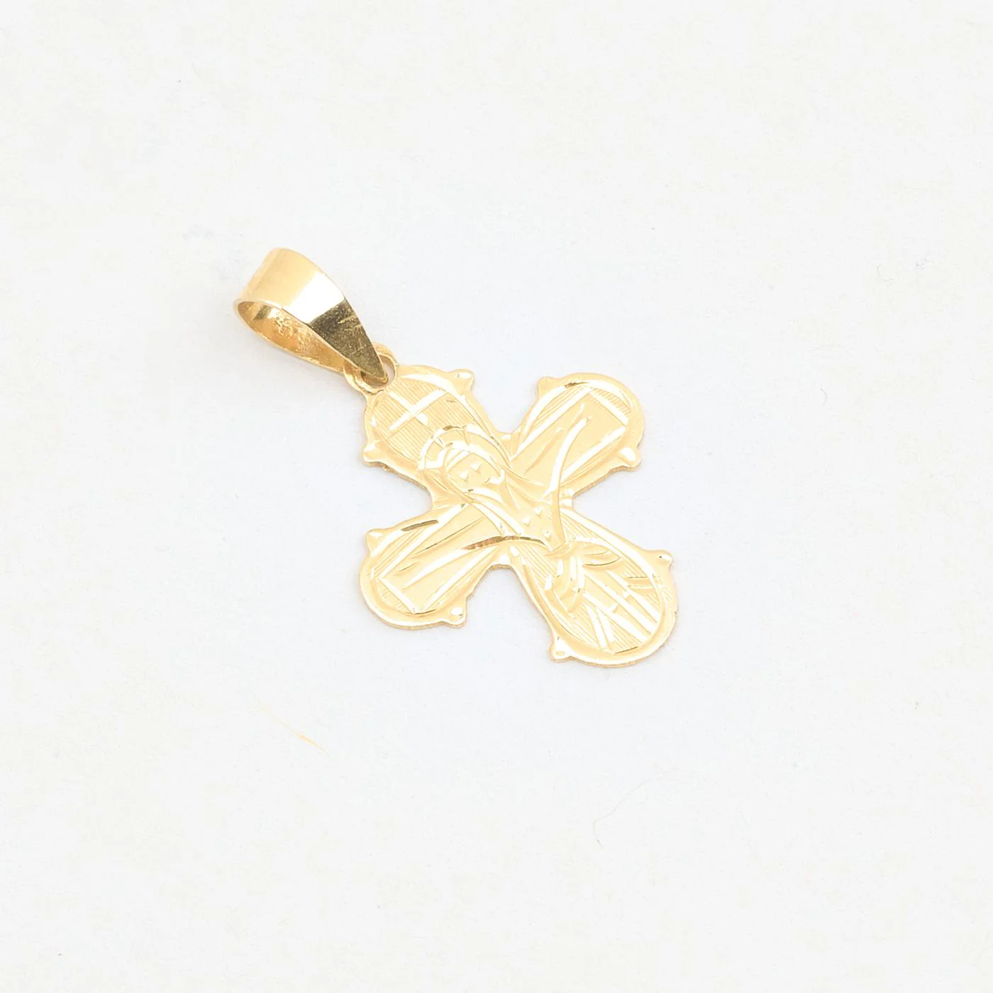 Dagmarkors i 14K guld, 2.2 cm, 0.75 g - Image 3