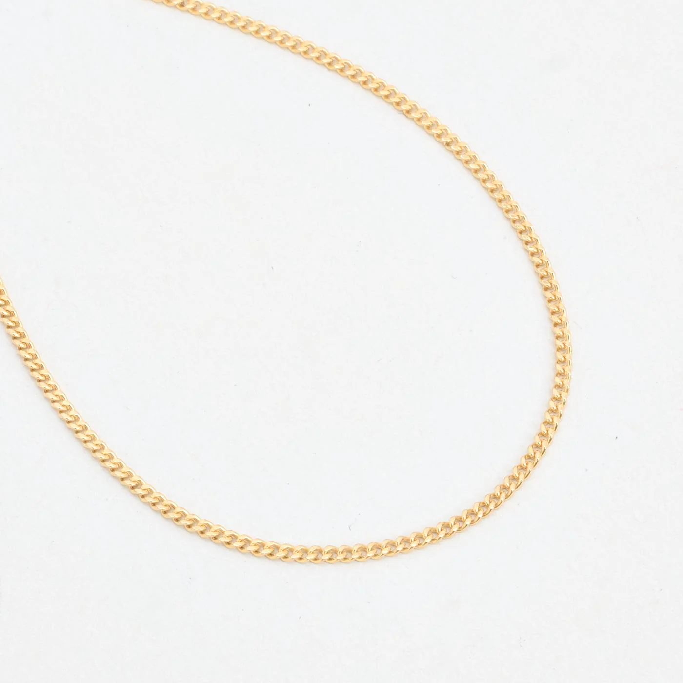Pansar Halsband i 8K guld, 37 cm, 1.88 g - Image 2