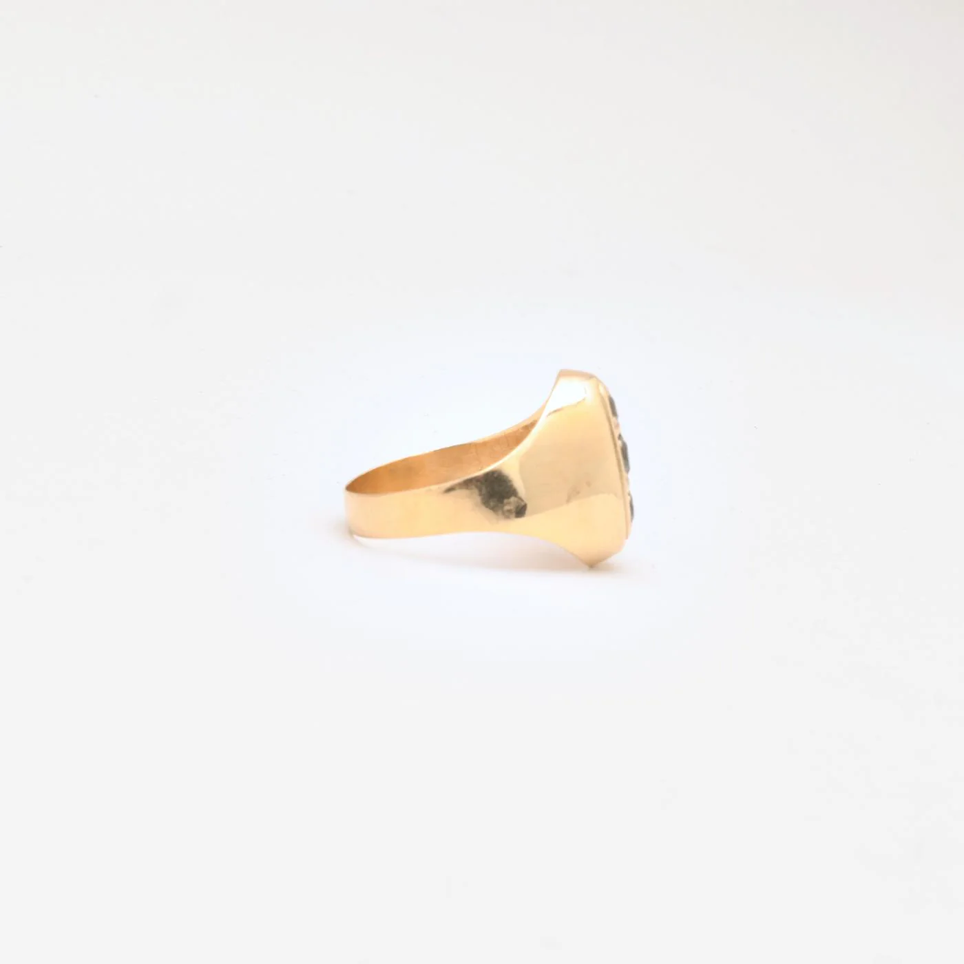 Oval statementring i 14K guld strl. 19.7 / strl. 62 - Image 5