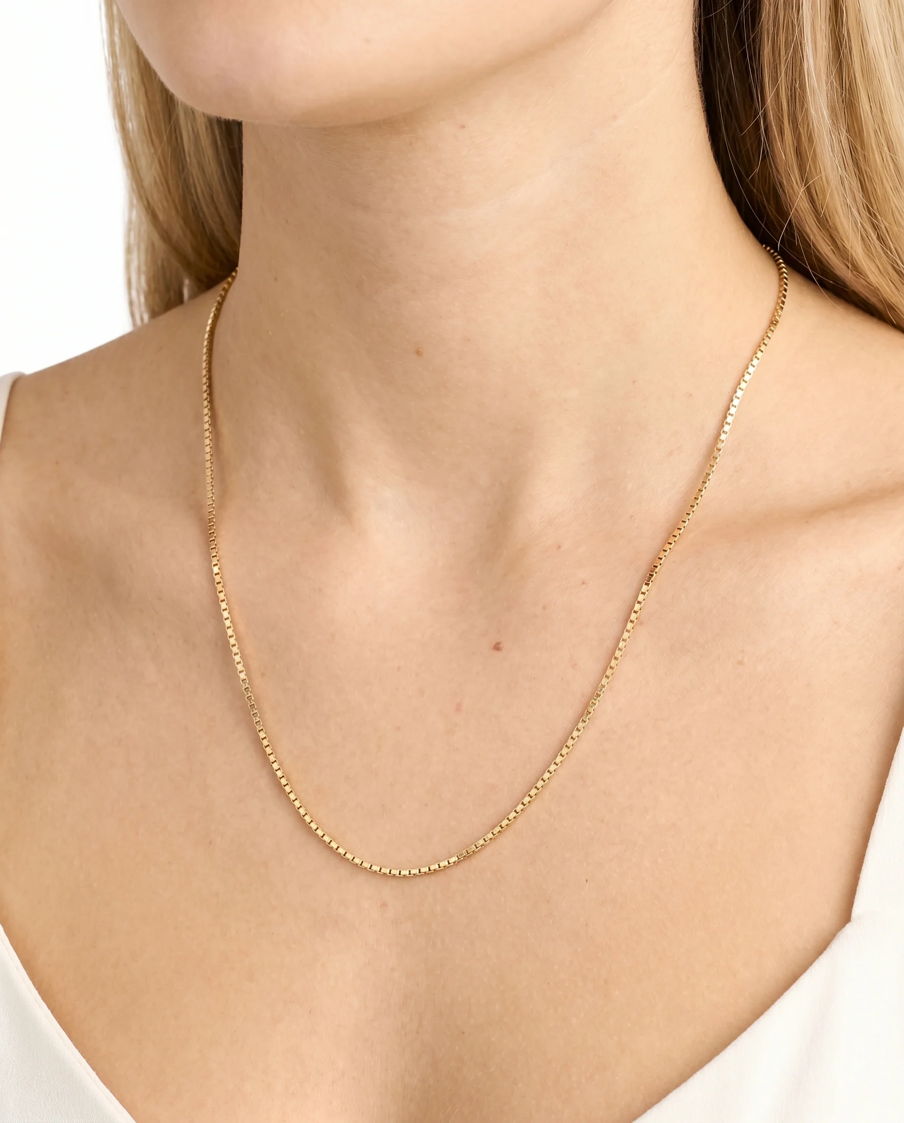 Venezia Halsband i 14K guld, 45.5 cm, 2.6 g
