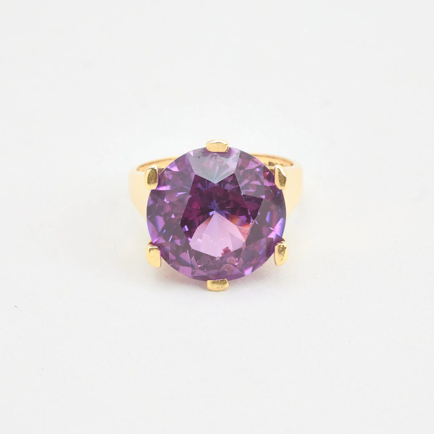 Cocktailring i 14K guld strl. 17.5 / strl. 55