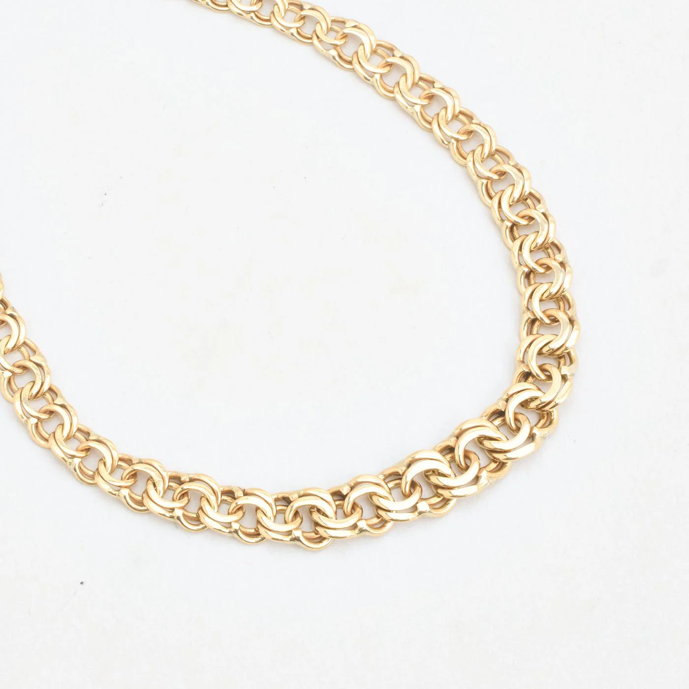Bismarck Halsband i 14K guld, 42.5 cm, 14.7 g - Image 2