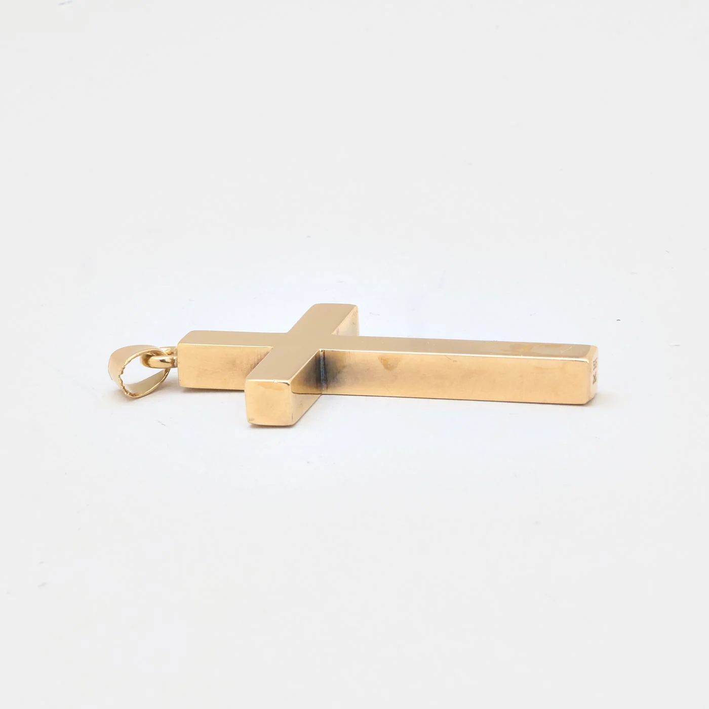 Kors i 14K guld, 5.2 cm, 4.6 g - Image 4