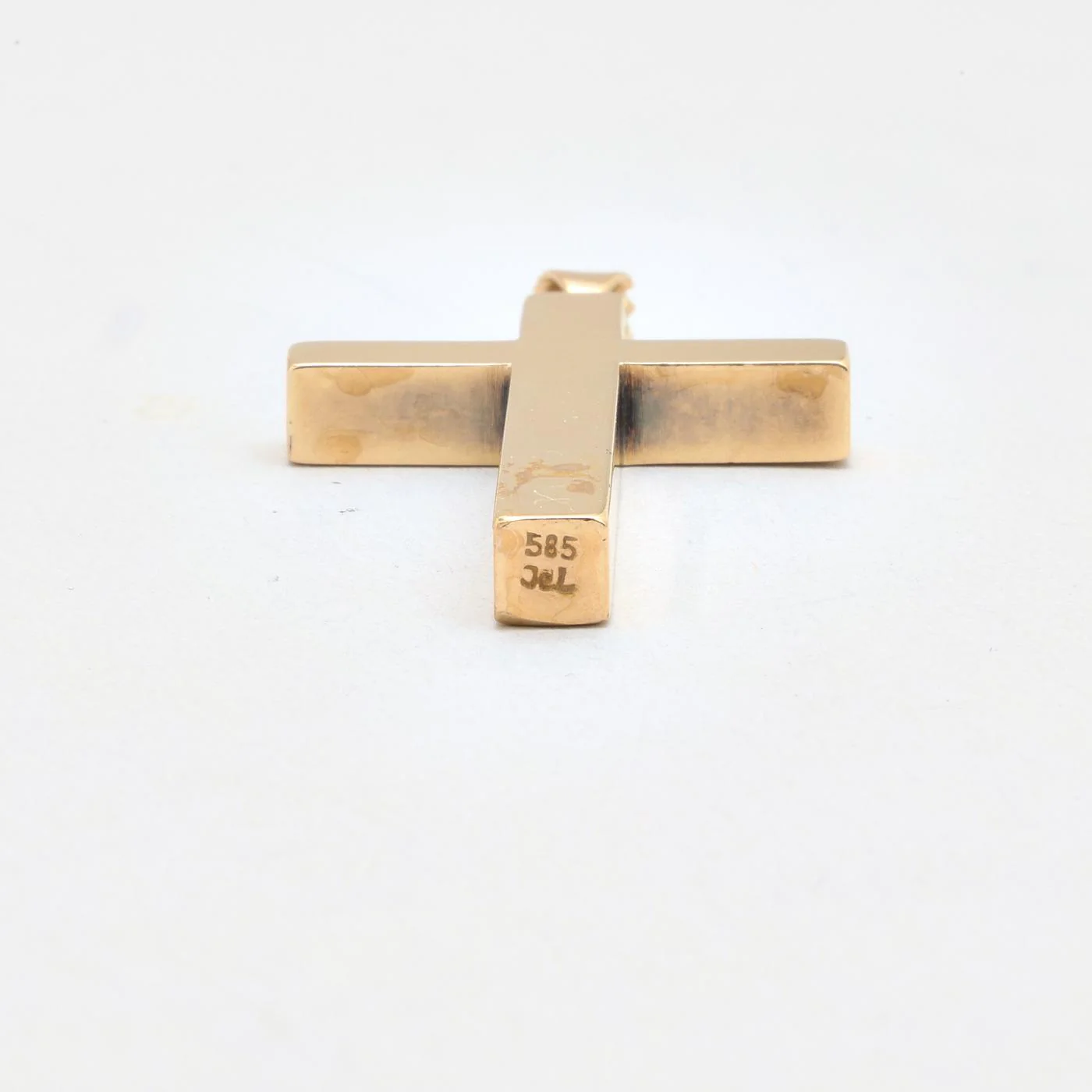 Kors i 14K guld, 5.2 cm, 4.6 g - Image 5