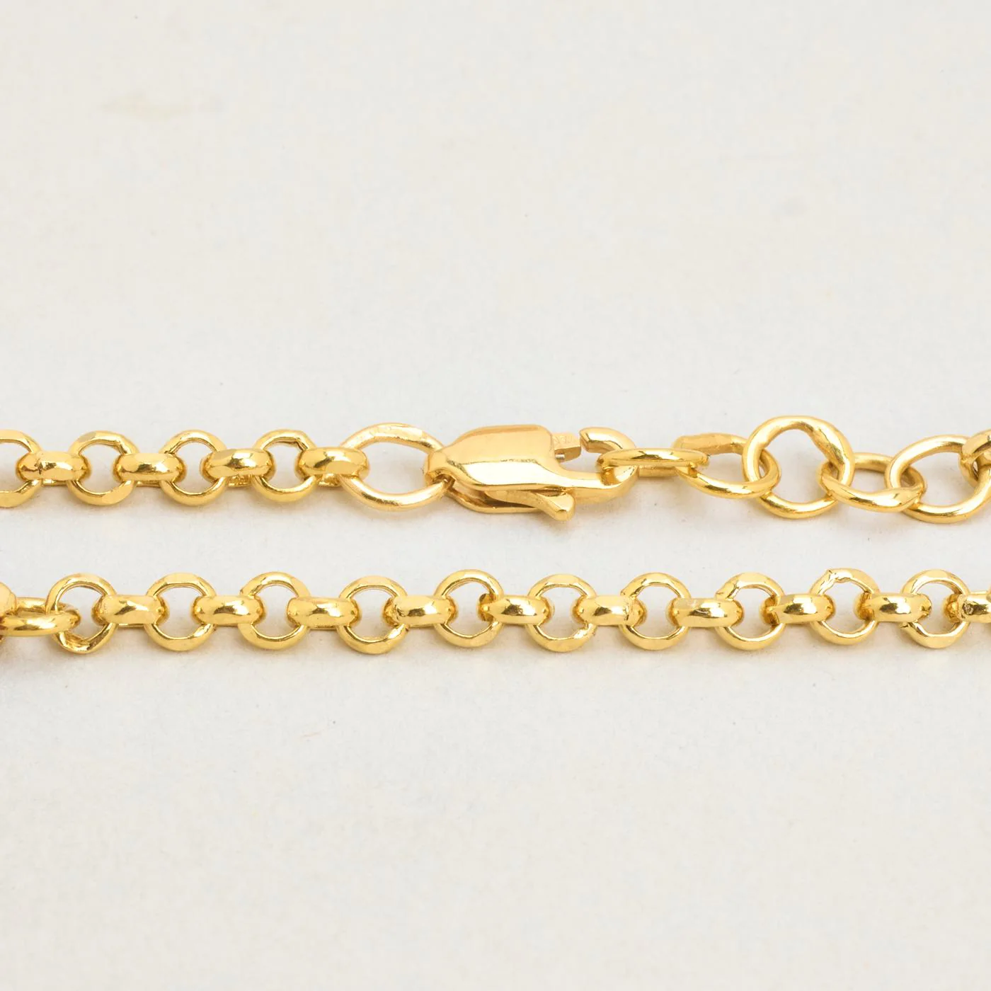 Blomma Ärtkedja berlockarmband i 18K guld, 19.4 cm, 3 g - Image 4