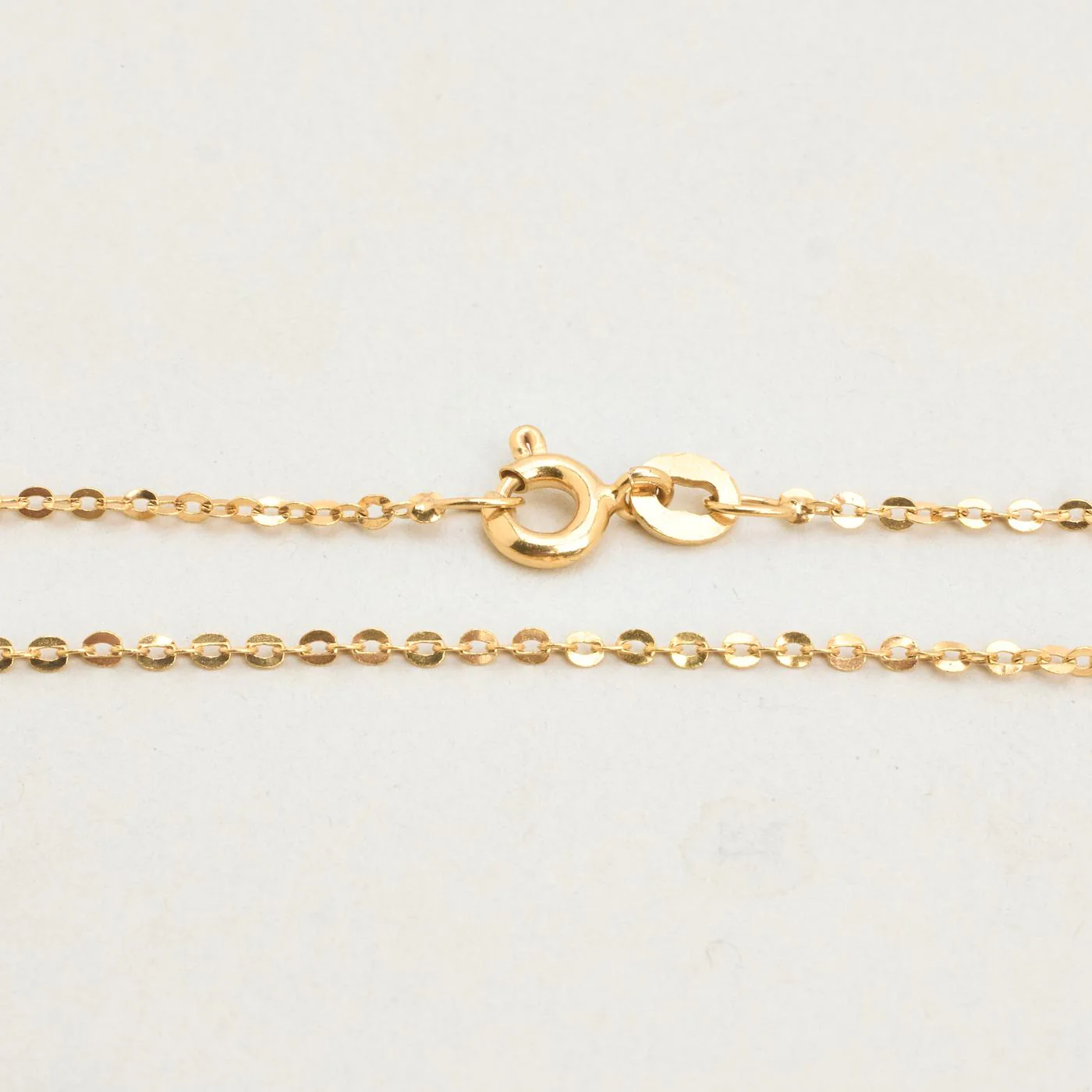 Halsband i 8K guld, 38 cm, 1 g - Image 5