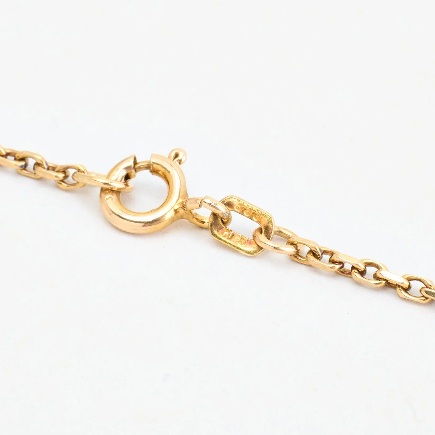 Ankarkedja Halsband i 8K guld, 48 cm, 3.1 g - Image 4