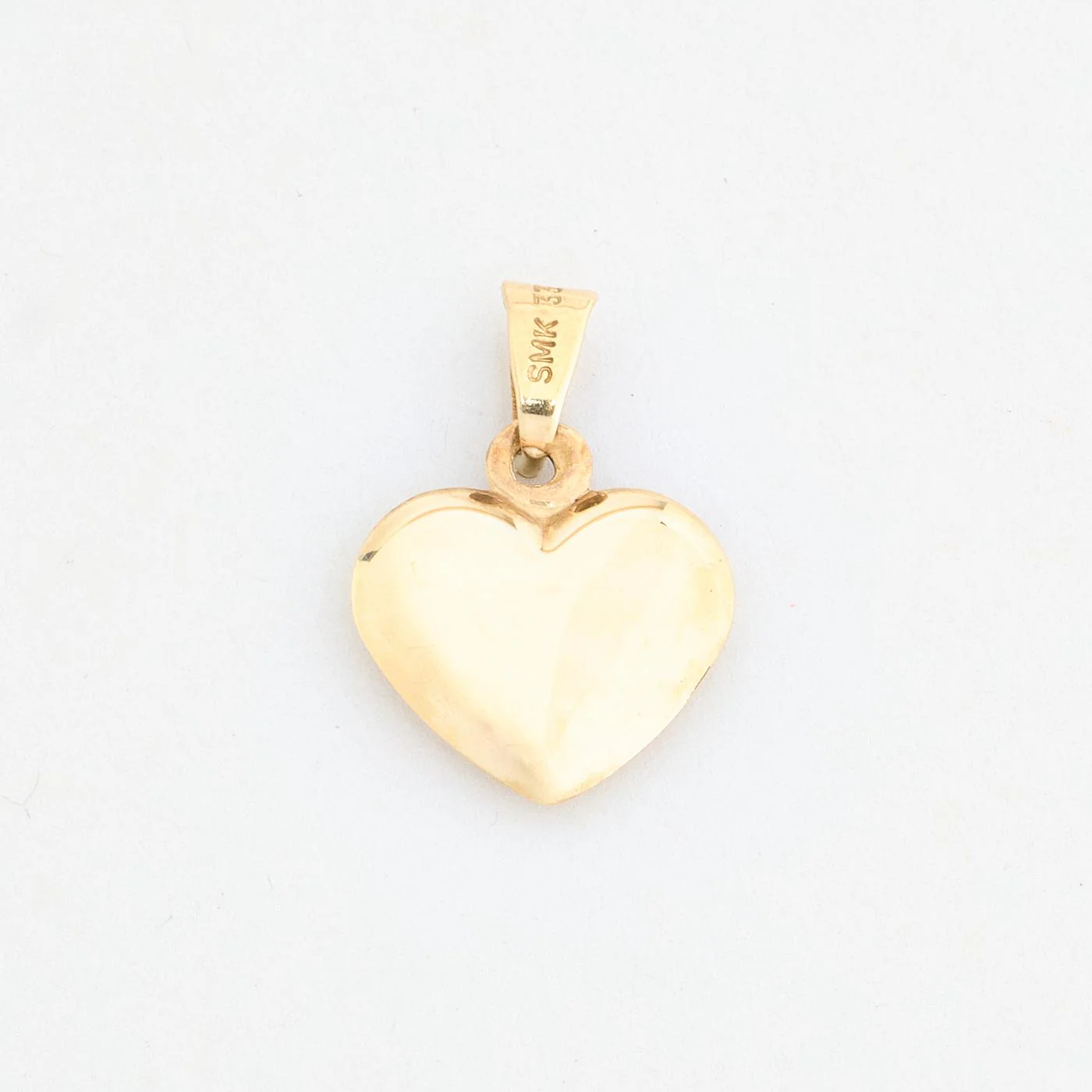 Klassisk Hjärthänge i 8K guld, 2.2 cm, 1 g - Image 2