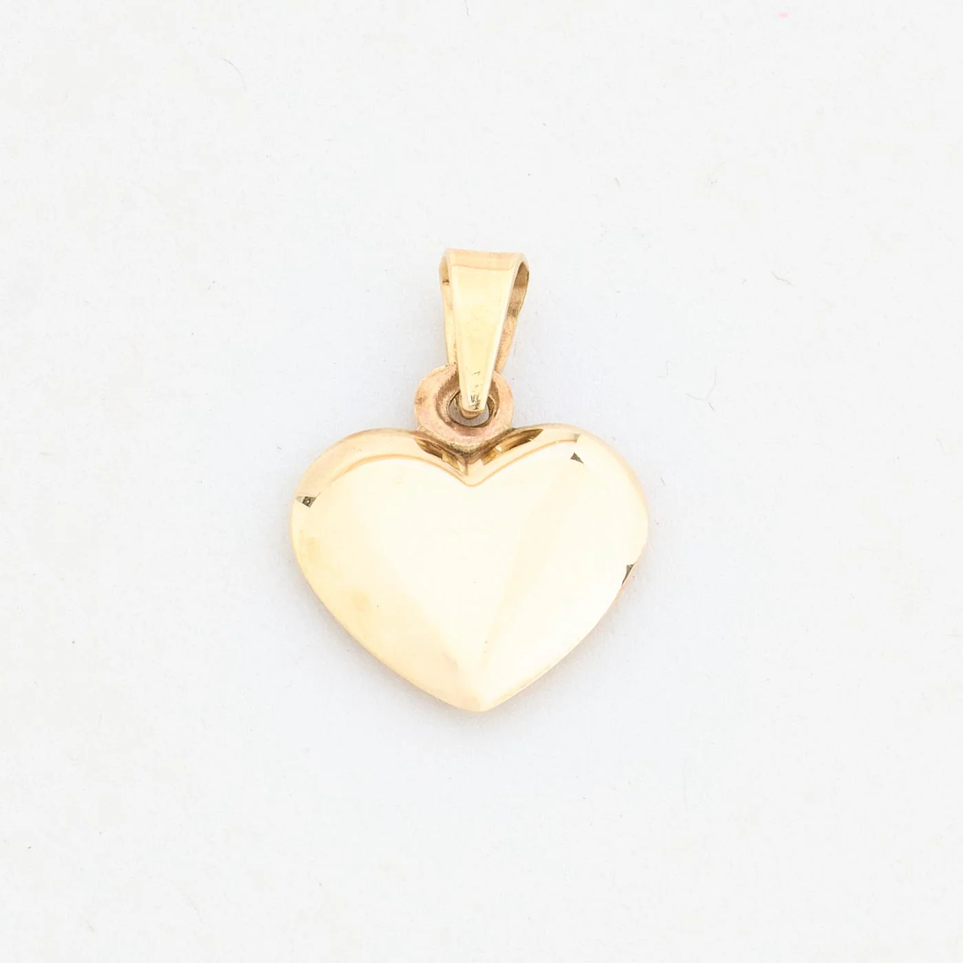 Klassisk Hjärthänge i 8K guld, 2.2 cm, 1 g - Image 5
