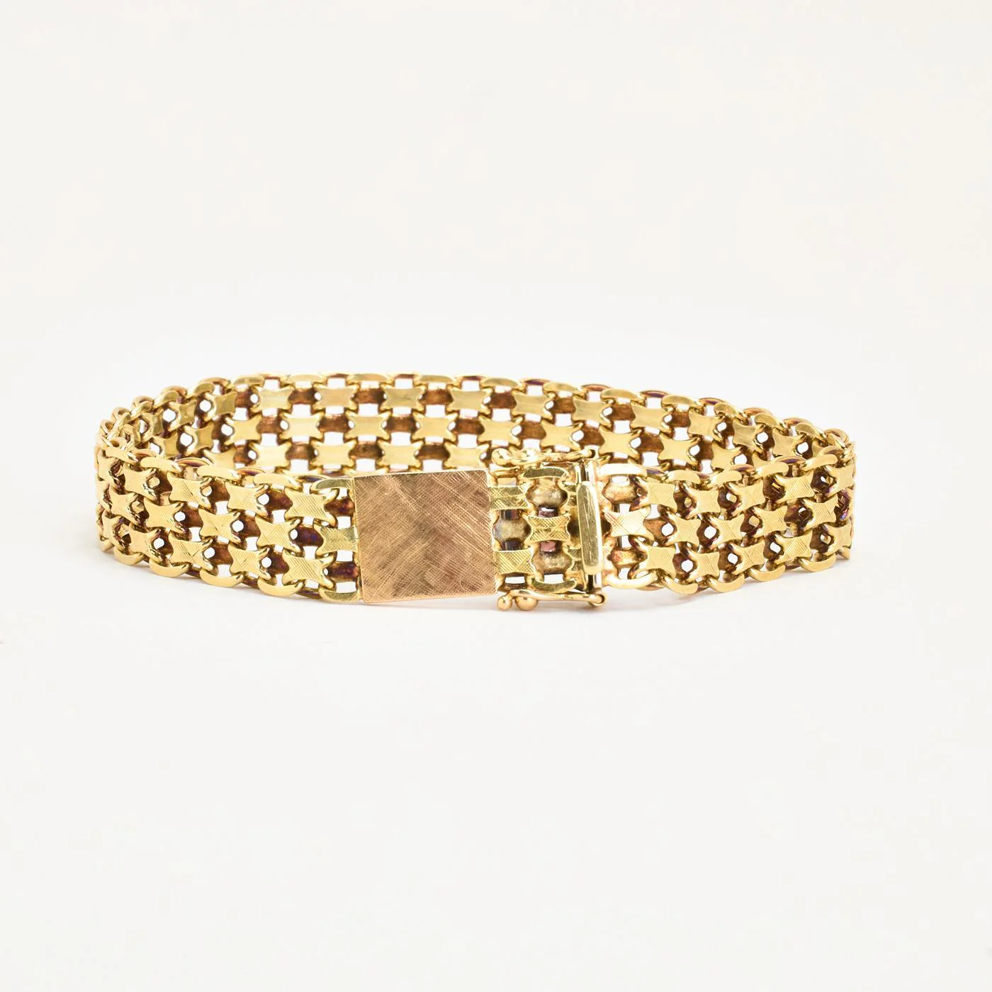 X-länk Armband i 14K guld, 20.5 cm, 26.42 g - Image 2