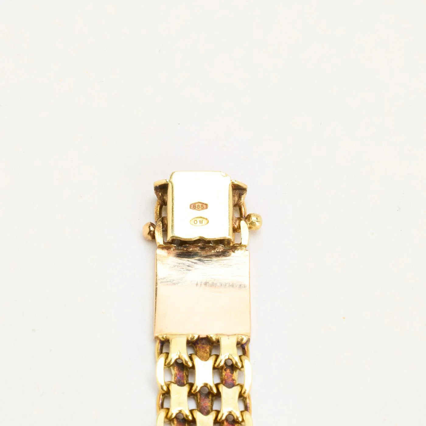 X-länk Armband i 14K guld, 20.5 cm, 26.42 g - Image 4