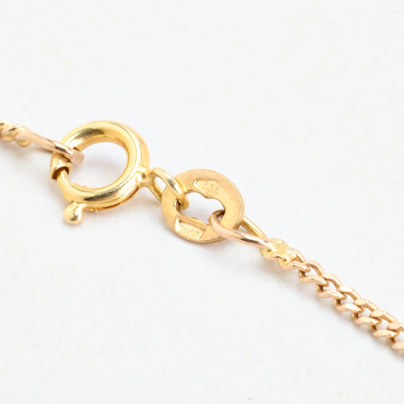 Pansar Halsband i 8K guld, 46.5 cm, 2.2 g - Image 4