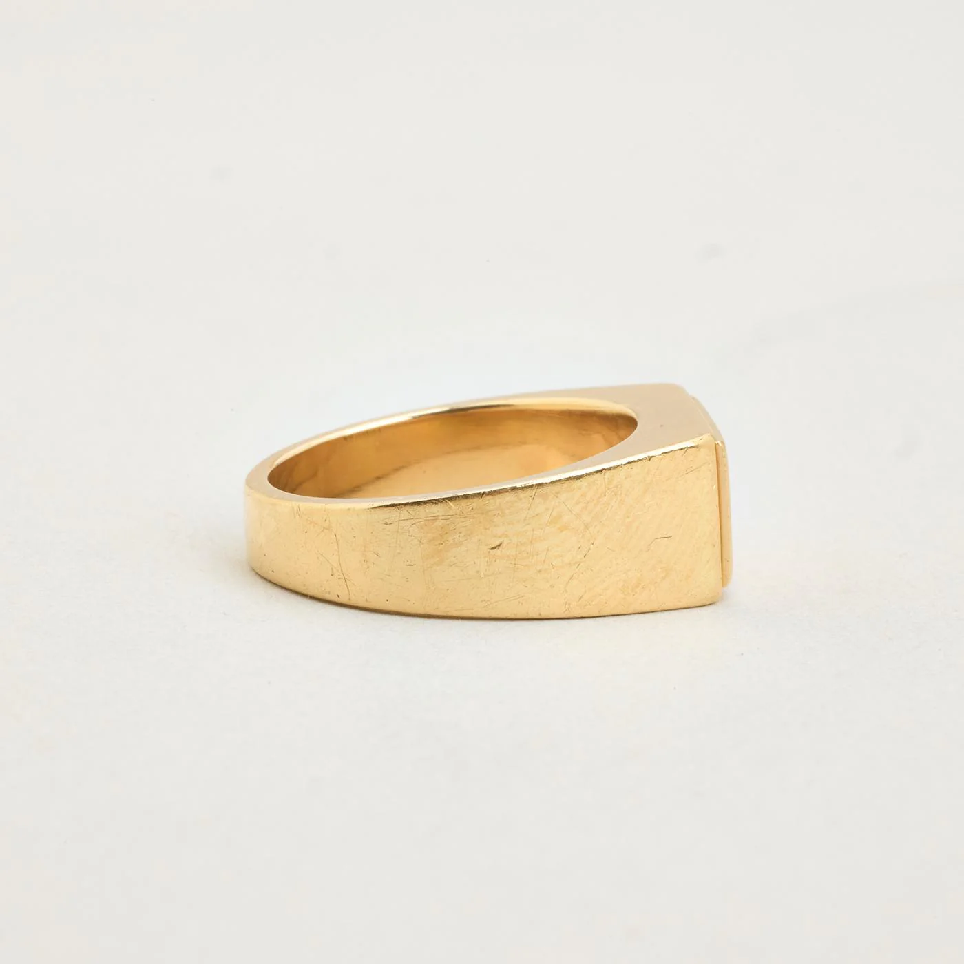 Monogram klackring i 14K guld strl. 16.9 / strl. 53 - Image 3