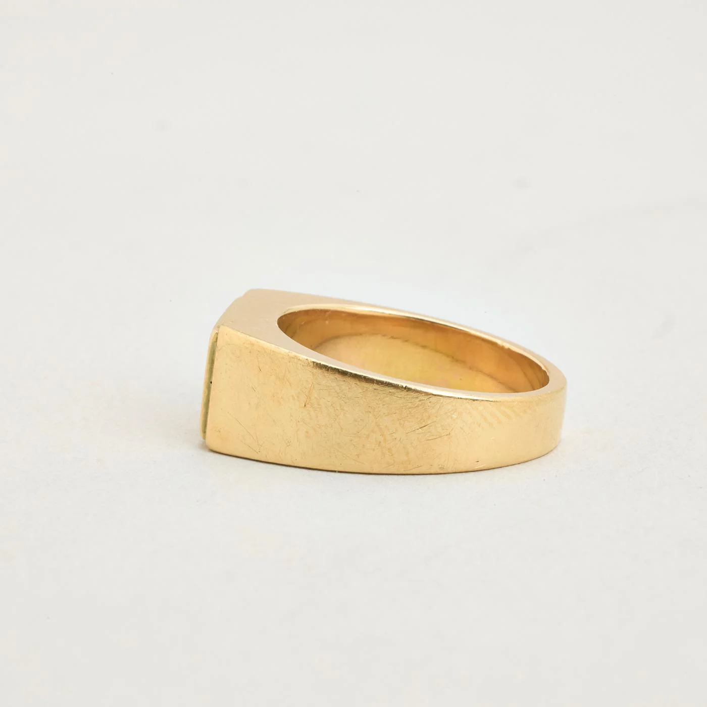 Monogram klackring i 14K guld strl. 16.9 / strl. 53 - Image 5