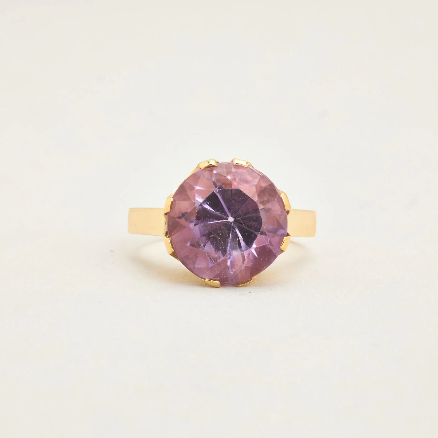 Cocktailring i 14K guld strl. 16.9 / strl. 53