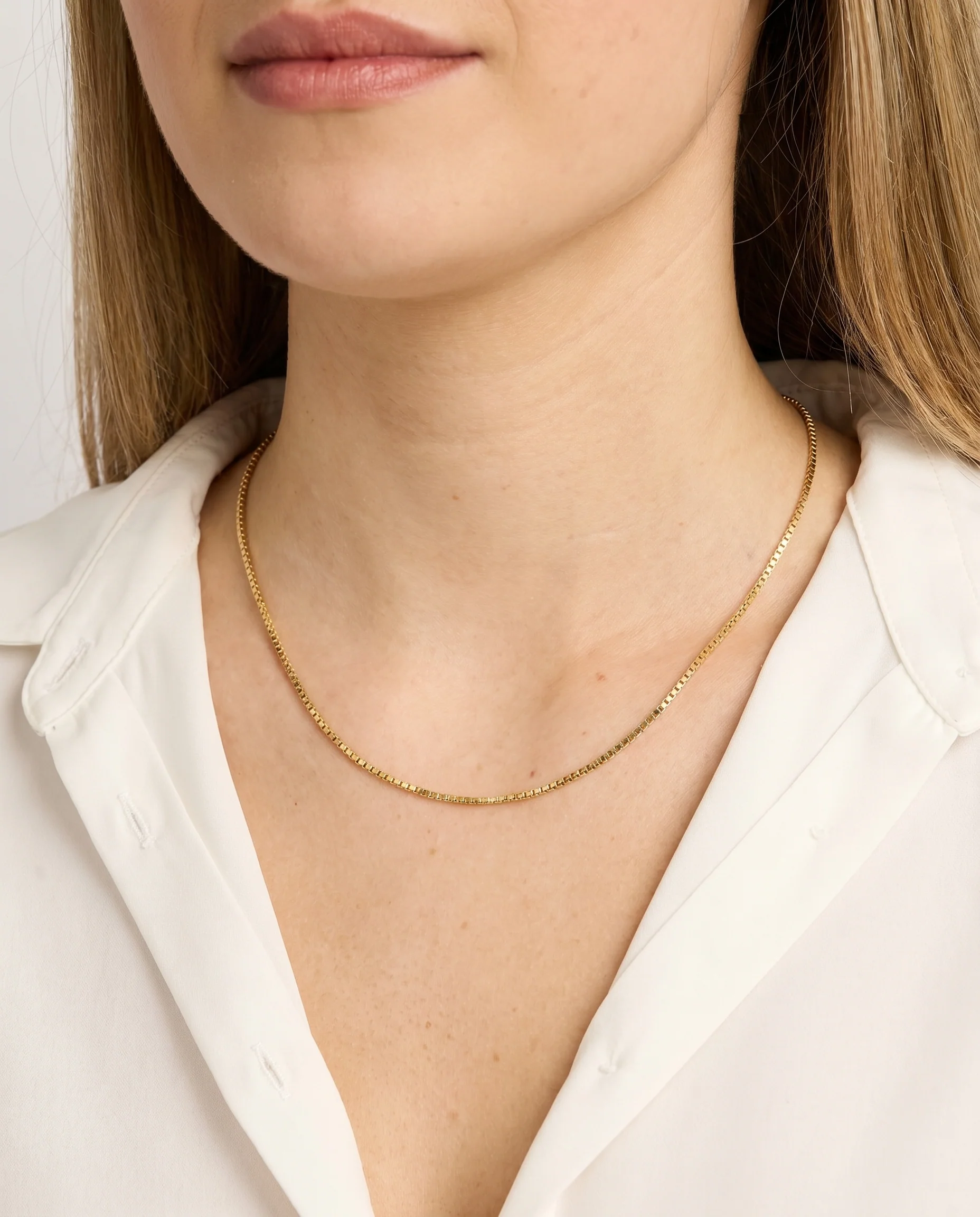 Venezia Halsband i 8K guld, 42.5 cm, 3.3 g