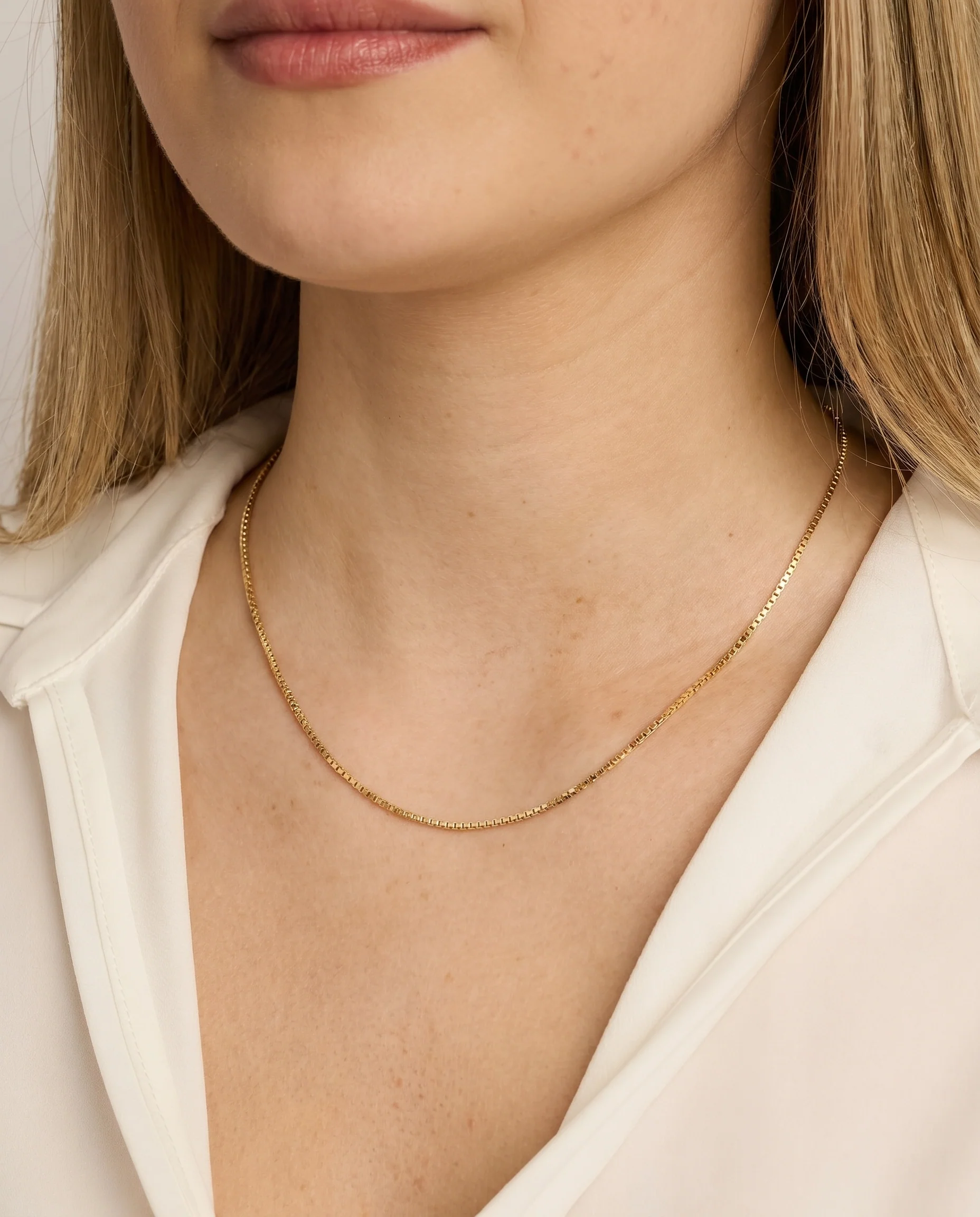 Venezia Halsband i 8K guld, 42.5 cm, 6.5 g