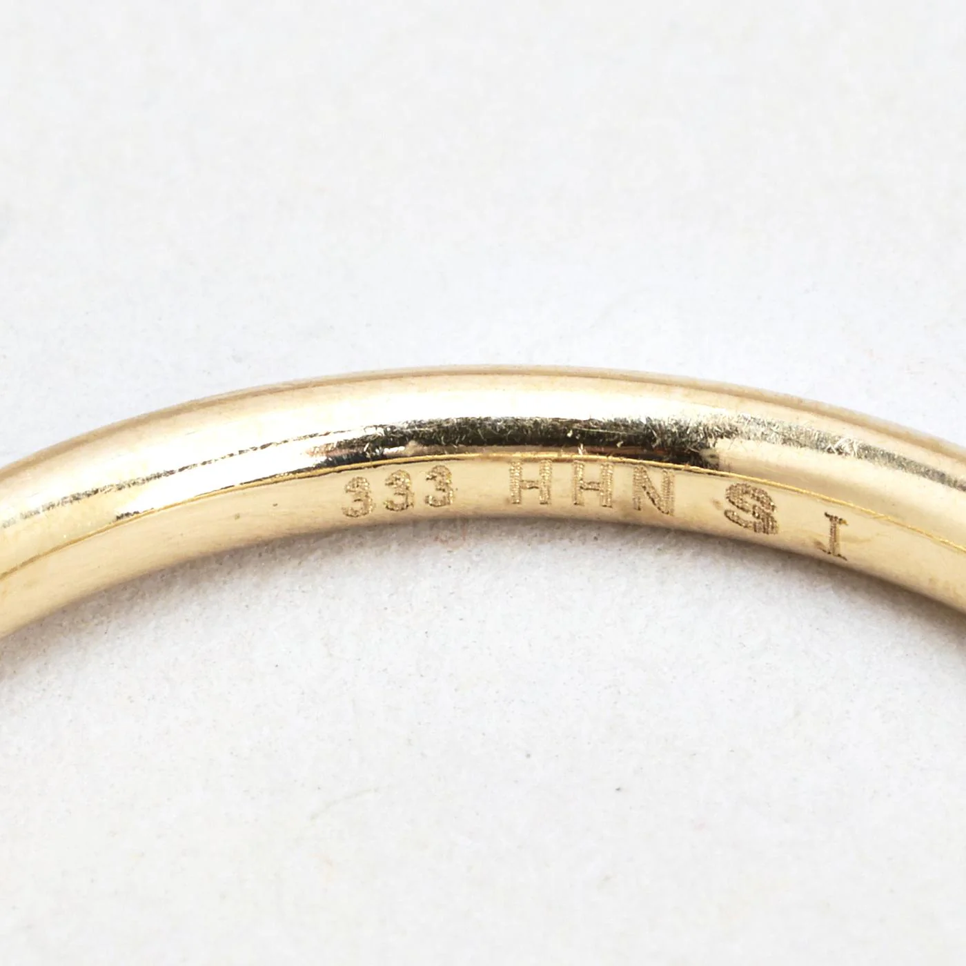 Blomsterring i 8K guld strl. 16.9 / strl. 53 - Image 5