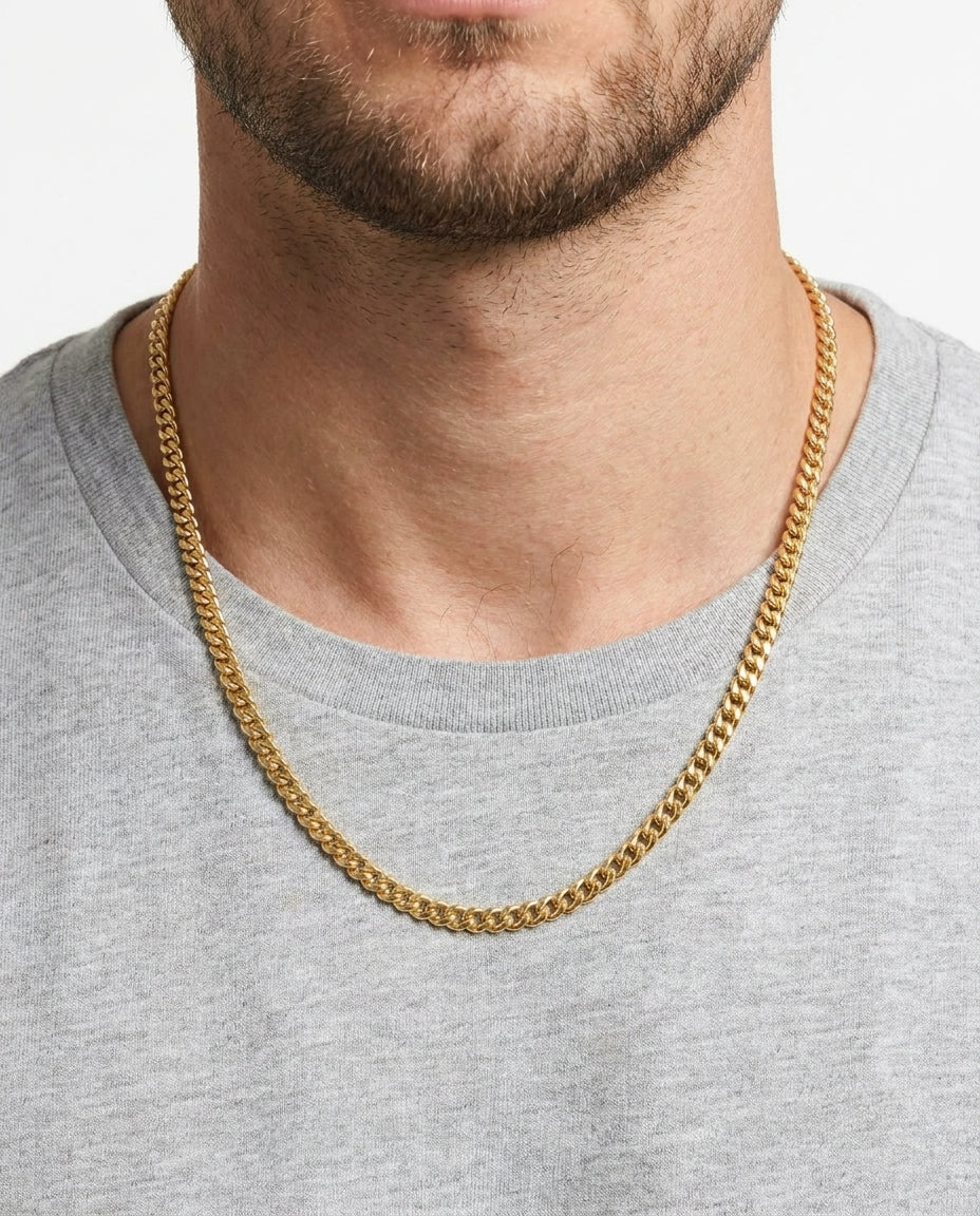 Pansar Halsband i 18K guld, 51 cm, 12.5 g