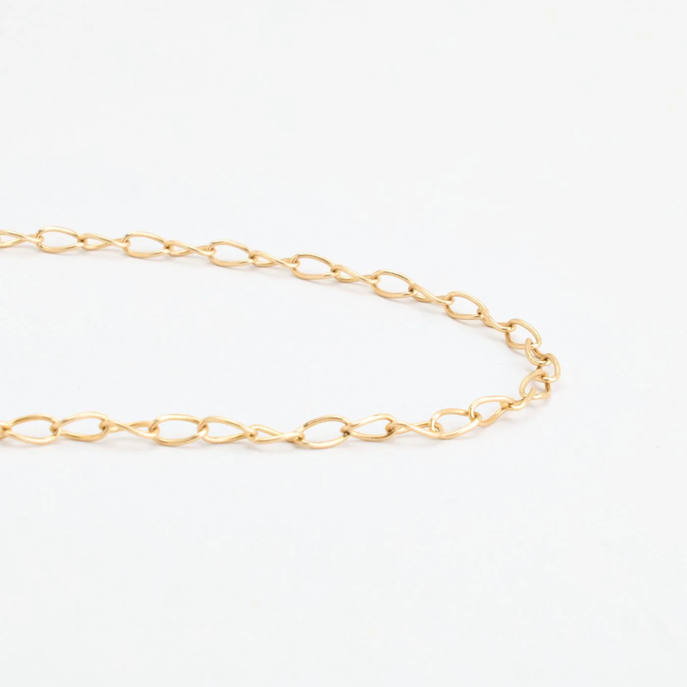 Länk Halsband i 14K guld, 43 cm, 3.1 g - Image 3