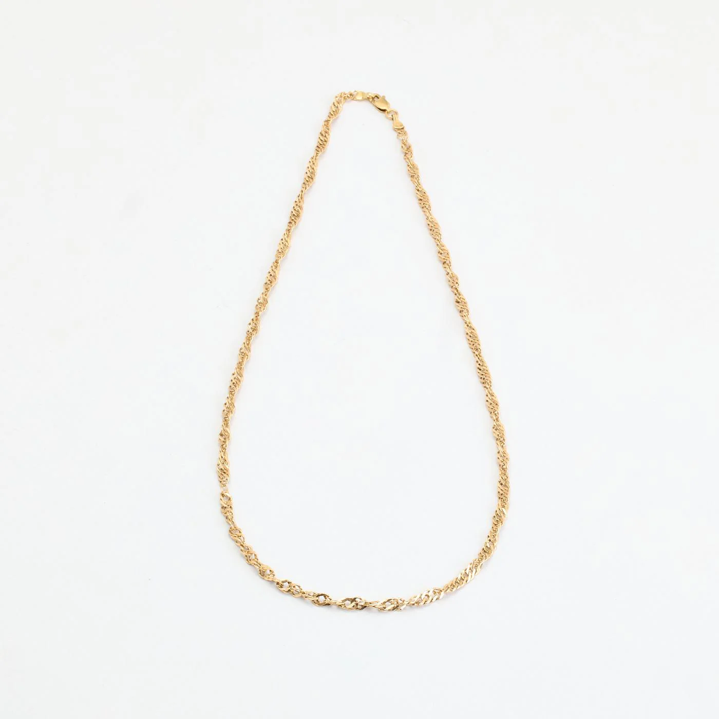 Singaporekedja Halsband i 14K guld, 50 cm, 4.29 g - Image 2