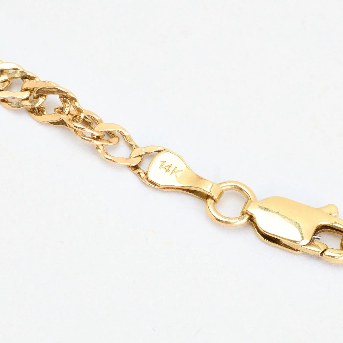 Singaporekedja Halsband i 14K guld, 50 cm, 4.29 g - Image 5