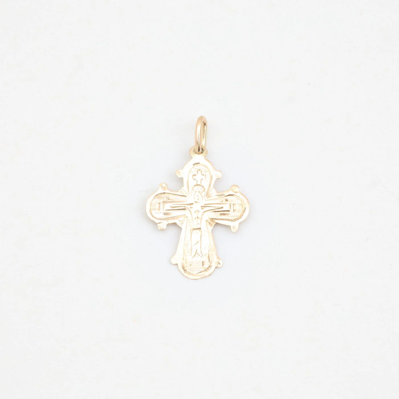 Dagmarkors i 8K guld, 2.5 cm, 0.7 g