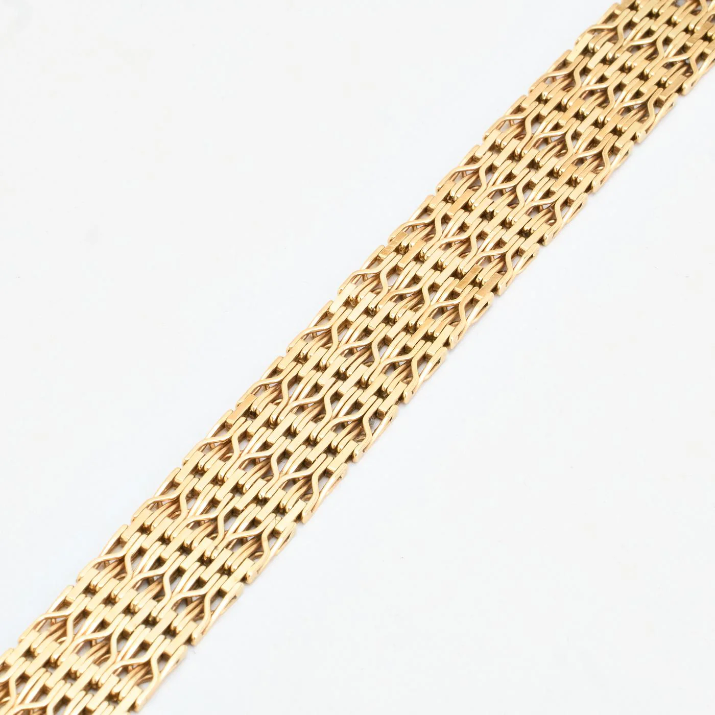 Y-länk Armband i 14K guld, 19.5 cm, 31.5 g - Image 3
