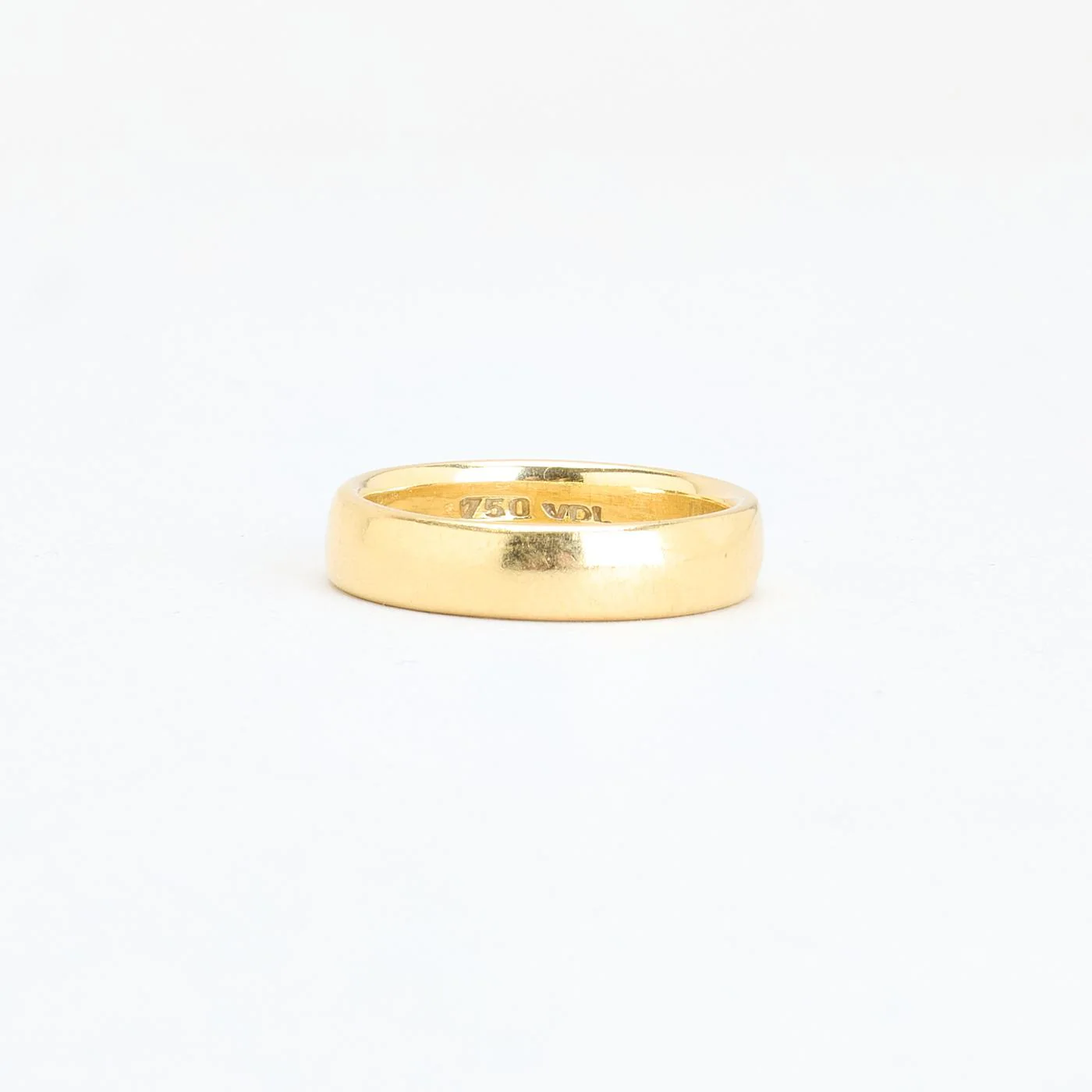 Klassisk vigselring i 18K guld strl. 18.1 / strl. 57 - Image 4