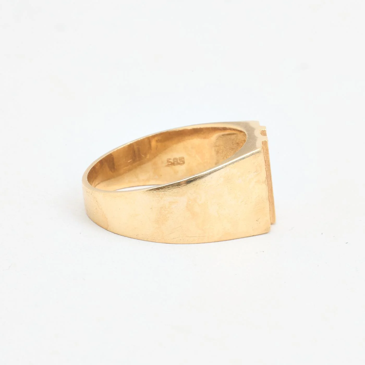 Organisk klackring i 14K guld strl. 19.7 / strl. 62 - Image 4