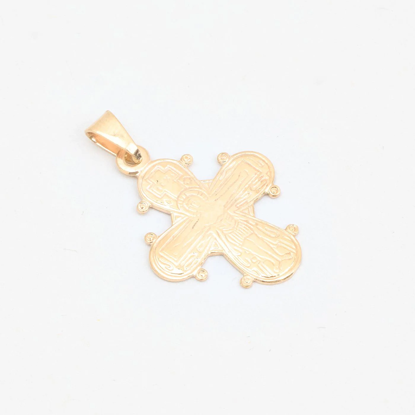 Dagmarkors i 8K guld, 2.5 cm, 1 g - Image 3