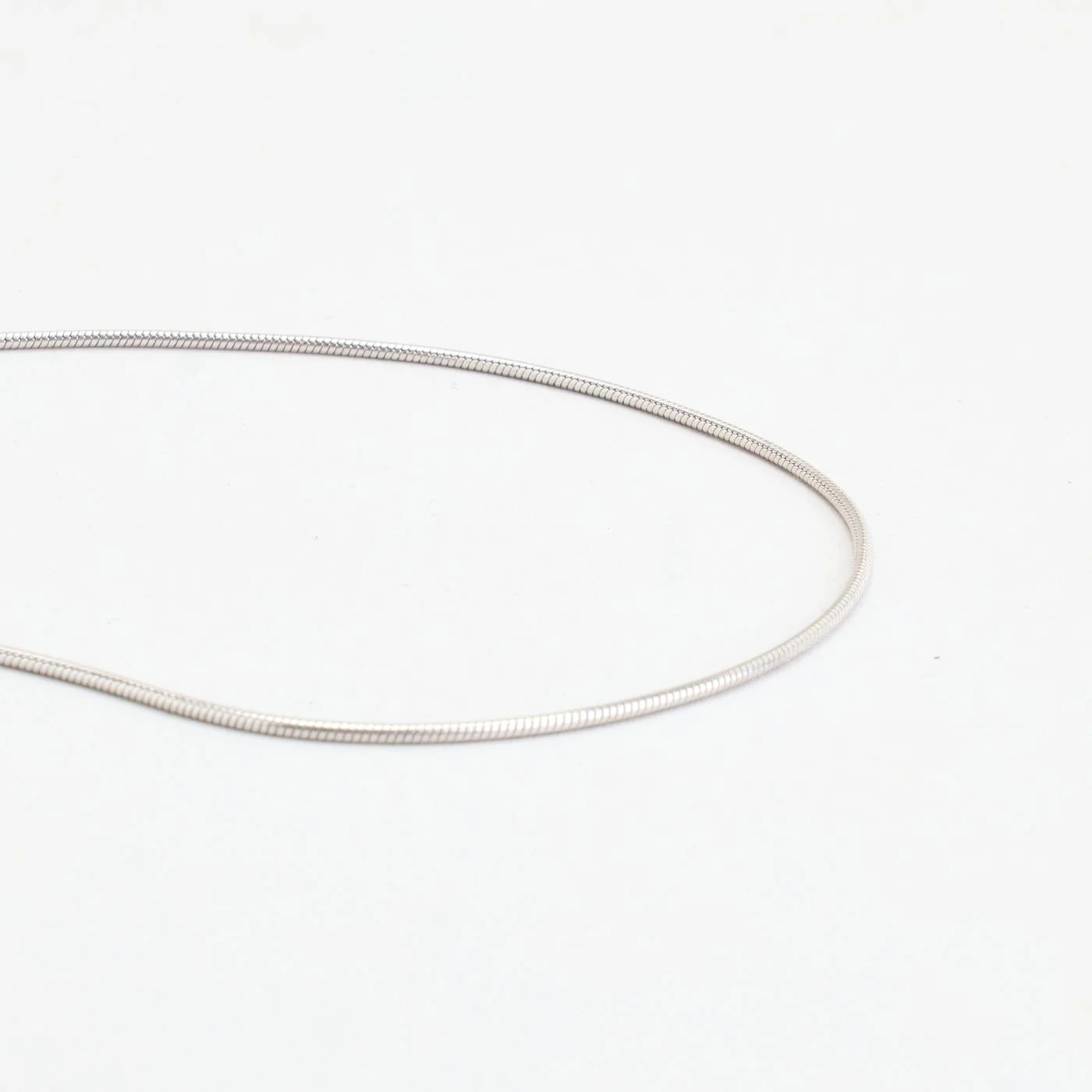 Ormkedja Halsband i 14K vitt guld, 42.5 cm, 4.4 g - Image 3