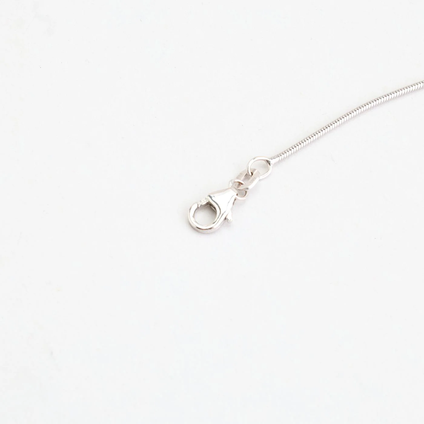 Ormkedja Halsband i 14K vitt guld, 42.5 cm, 4.4 g - Image 5